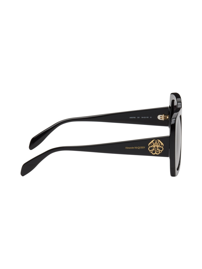 Alexander McQueen Black Square Sunglasses outlook
