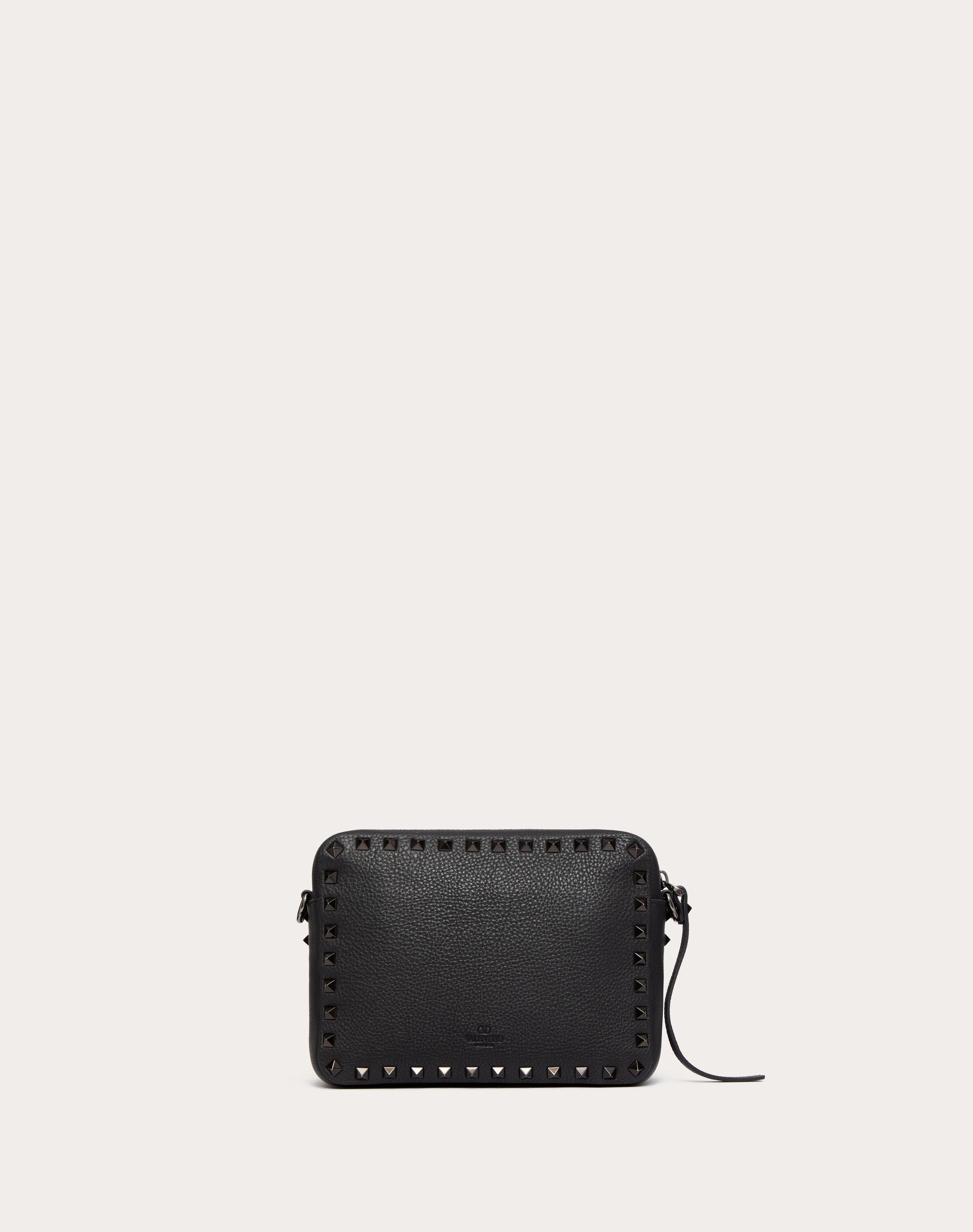 ROCKSTUD GRAINY CALFSKIN CROSSBODY BAG - 3