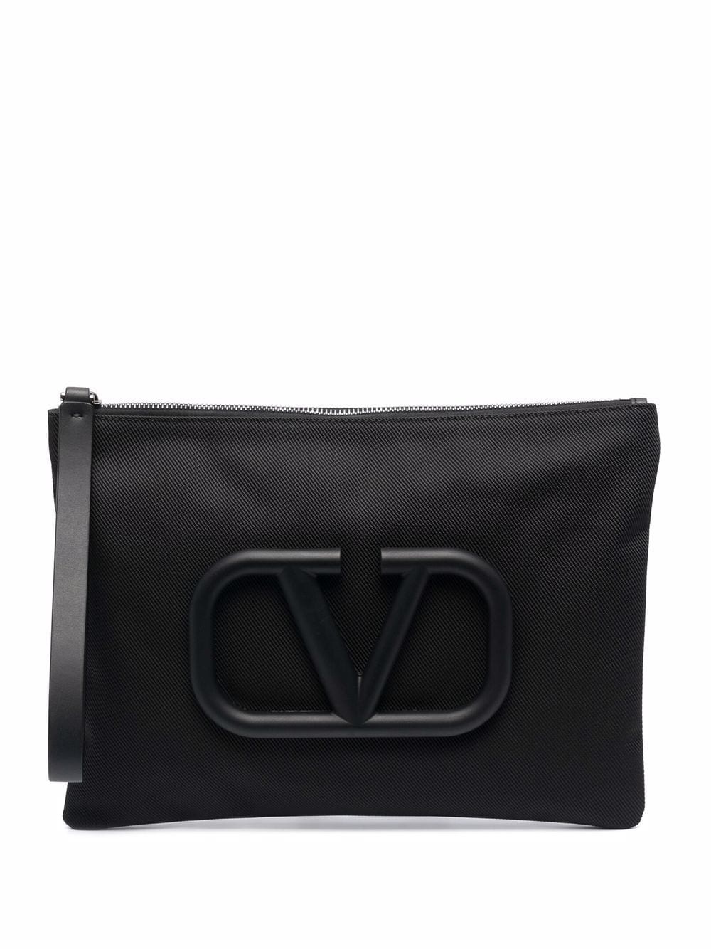 VLogo Signature clutch bag - 1