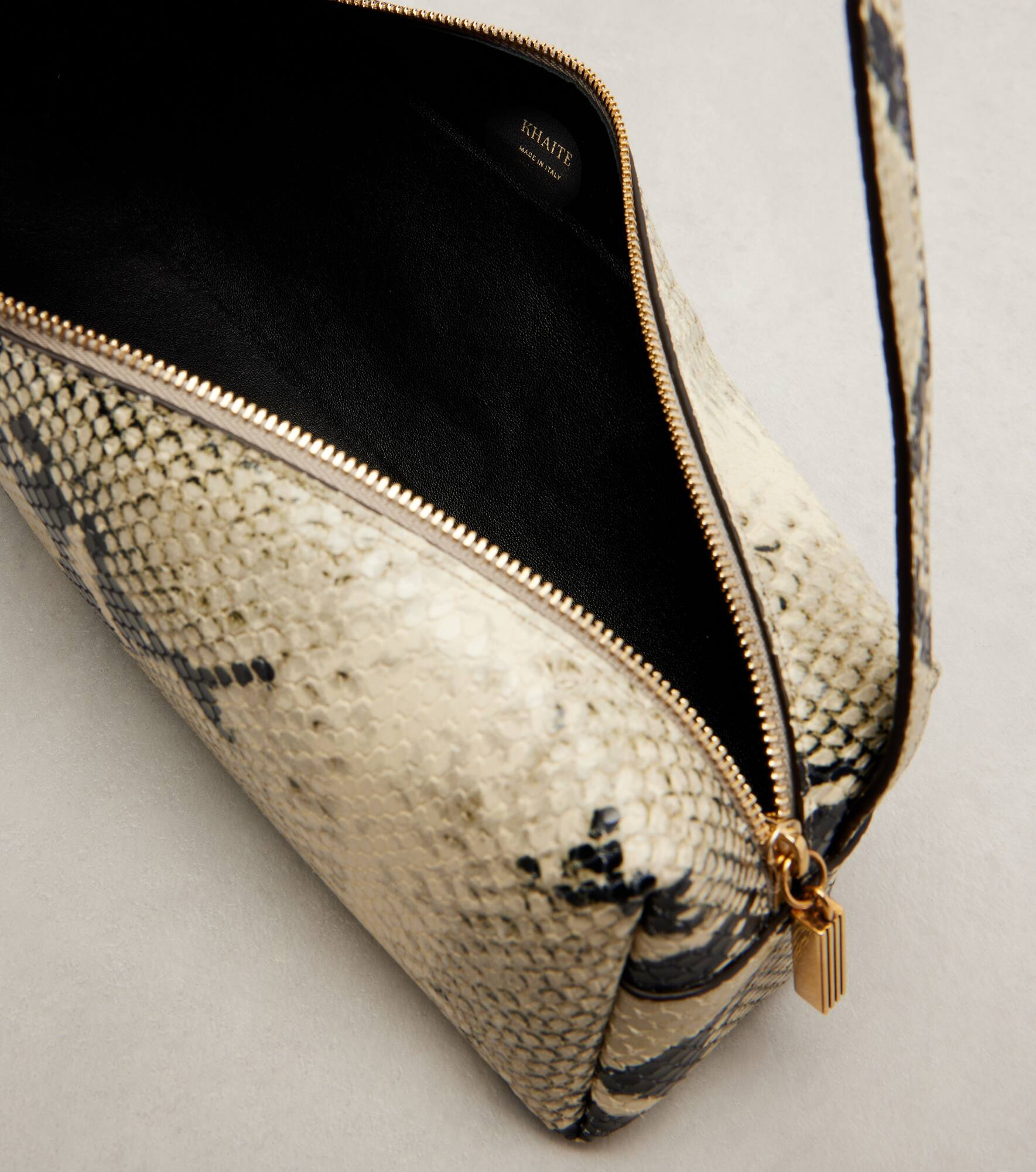 Kye Micro snake-effect leather shoulder bag - 3