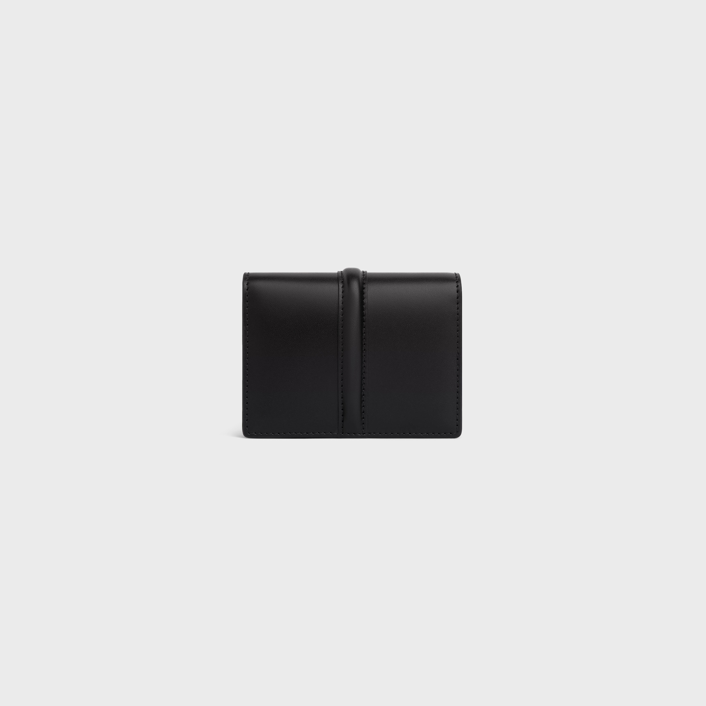 16 CARD HOLDER WITH FLAP in SHINY CALFSKIN - 3