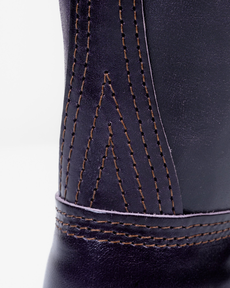 WESCO-MRLOU-PUR WESCO® - 10&QUOT; HORSEHIDE ENGINEER BOOT - PURPLE. THE &QUOT;PURPETRATOR&QUOT; 11
