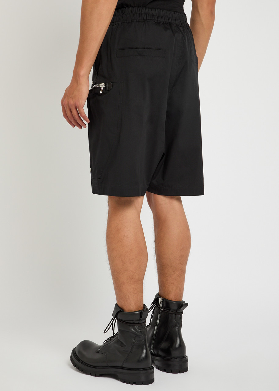 Rick Owens Bauhaus Bela Stretch-cotton Shorts - 3
