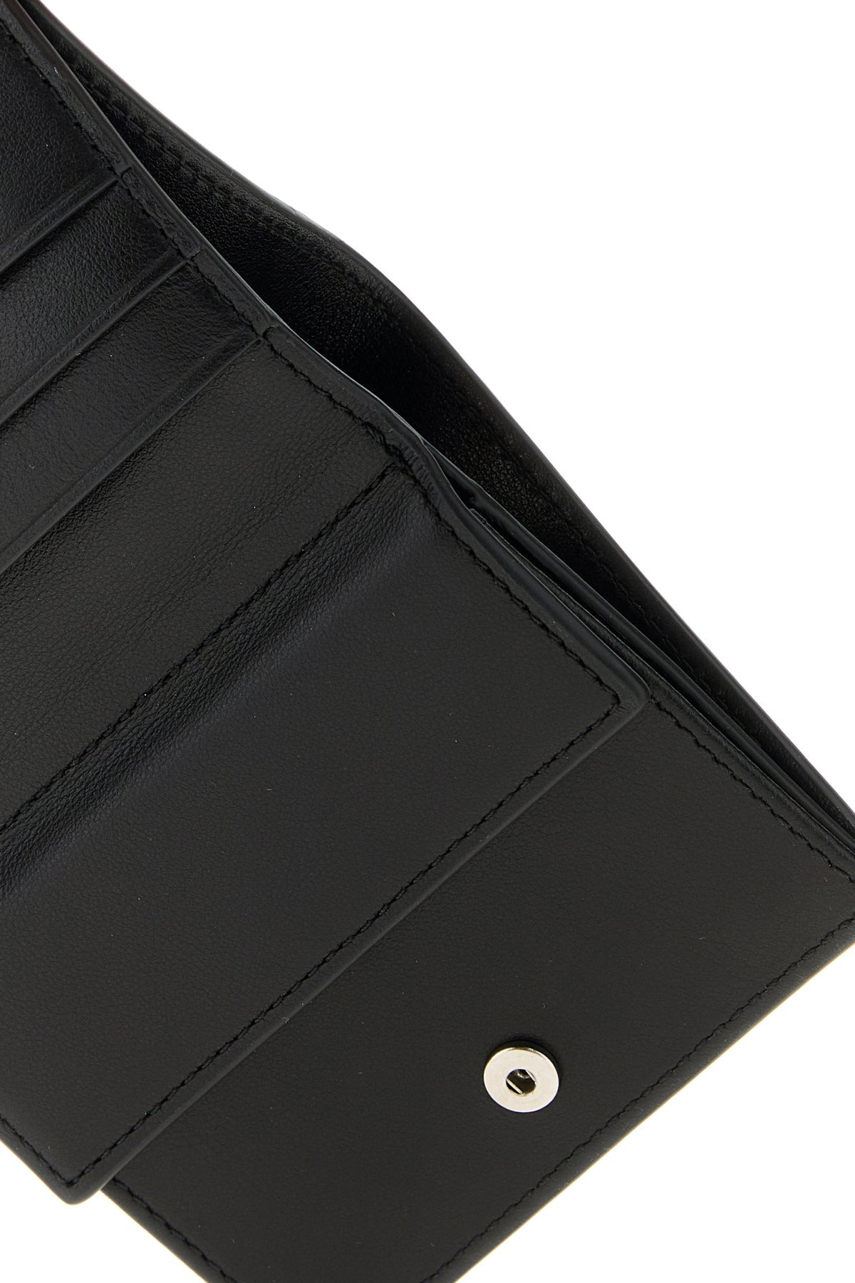 Black leather wallet - 4