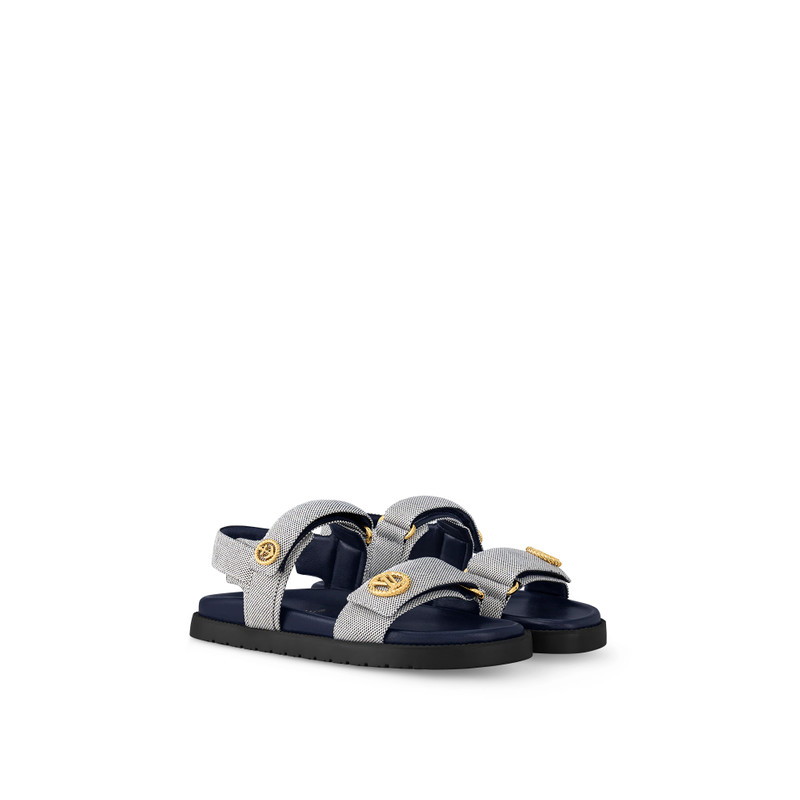 LV Sunset Flat Comfort Sandal 2