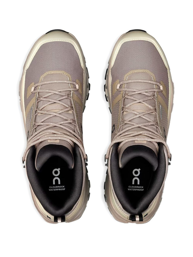 On Cloudrock Mid WP "Cinde/ Desert" boots outlook