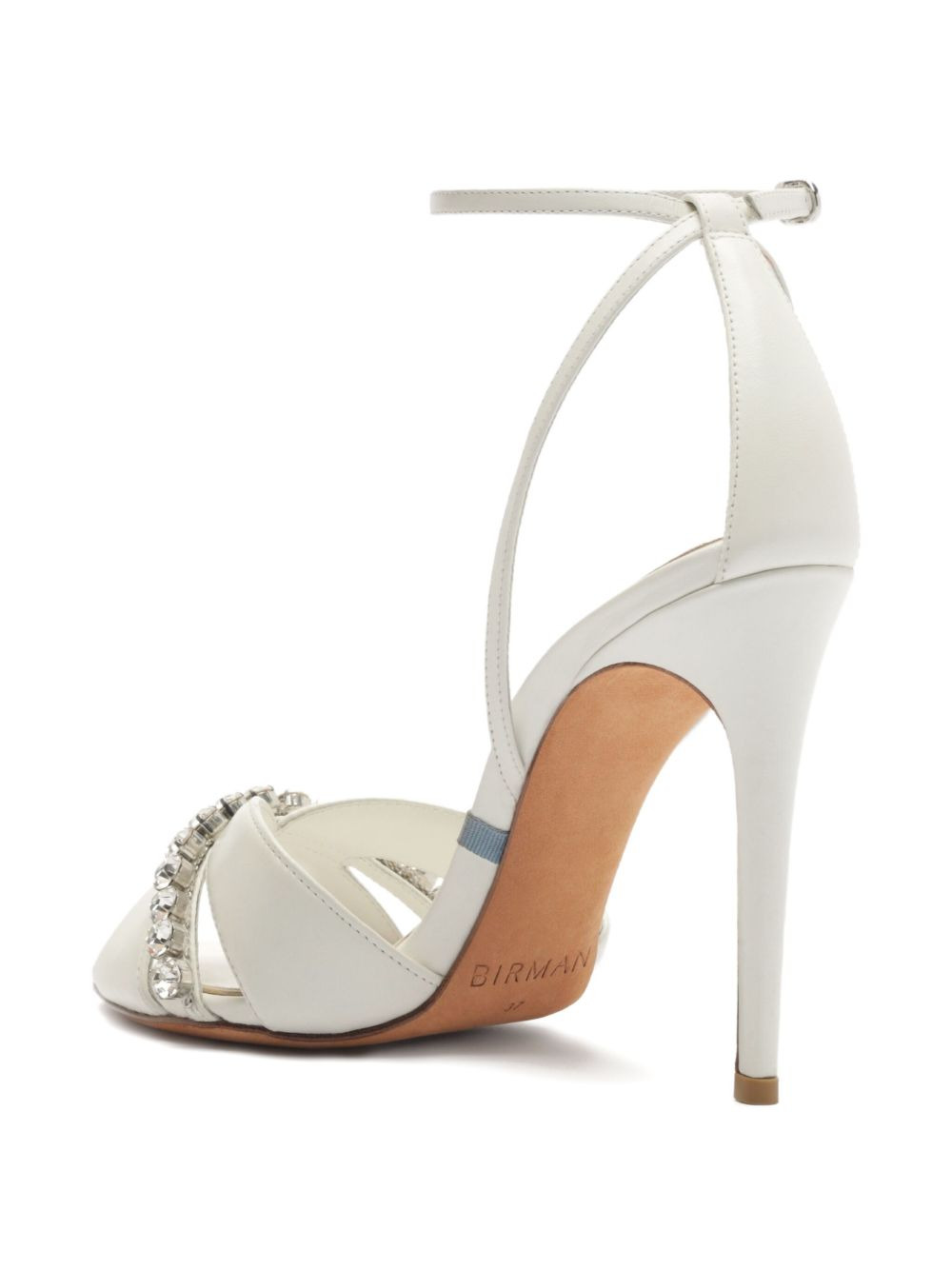100mm Georgina heeled sandals - 7