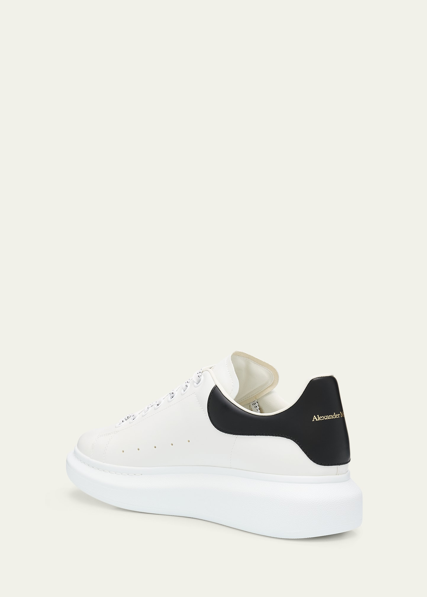 Men's Larry Leather Oversized Low-Top Sneakers - 4
