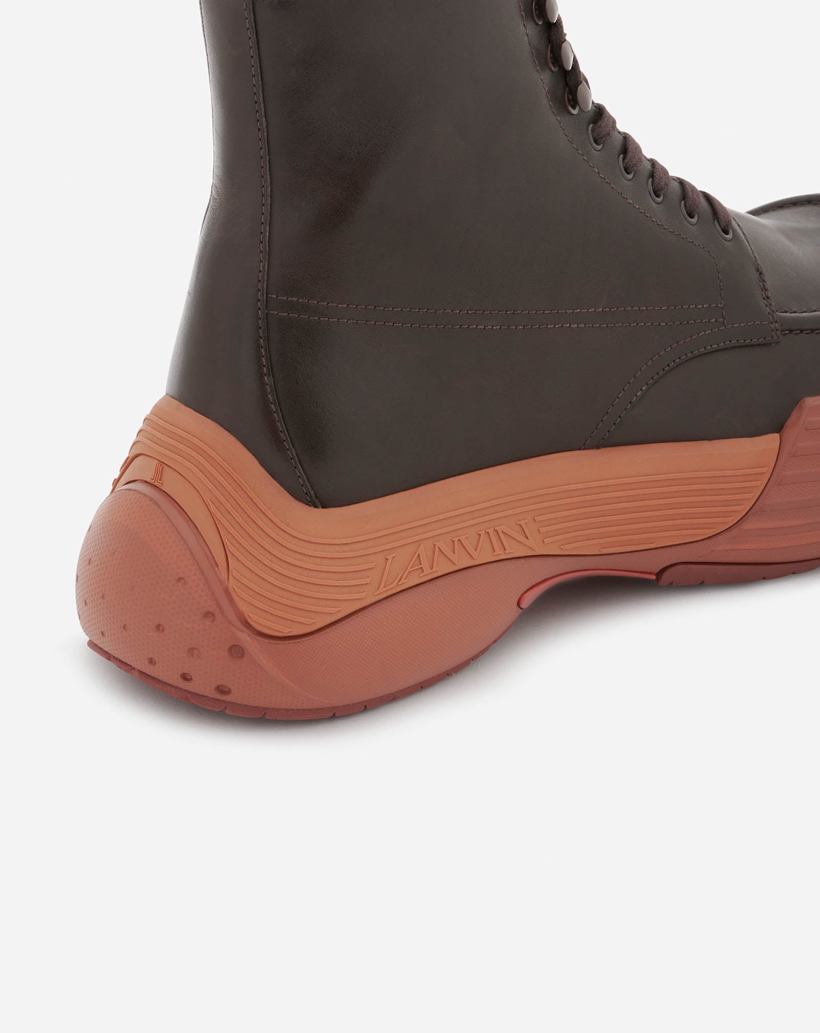 FLASH-X BOLD LEATHER LACE-UP BOOTS - 3