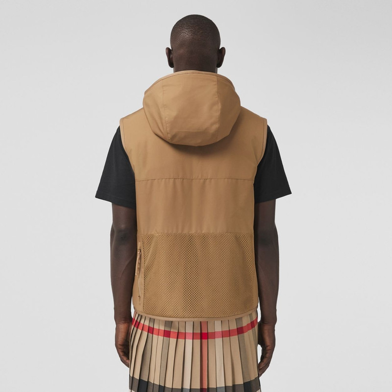 Lightweight Recycled Polyester Hooded Gilet 4