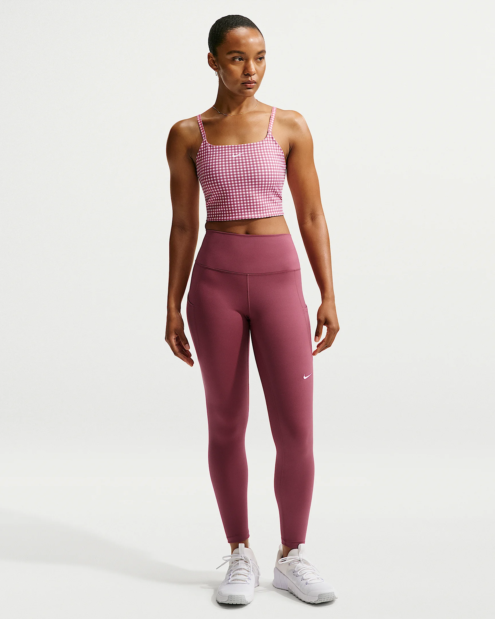 Nike One Women's High-Waisted 7/8 Leggings with Pockets - 1