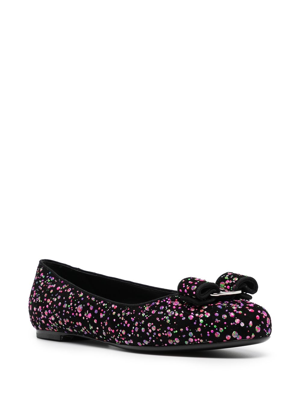Varina leather ballerina shoes - 2