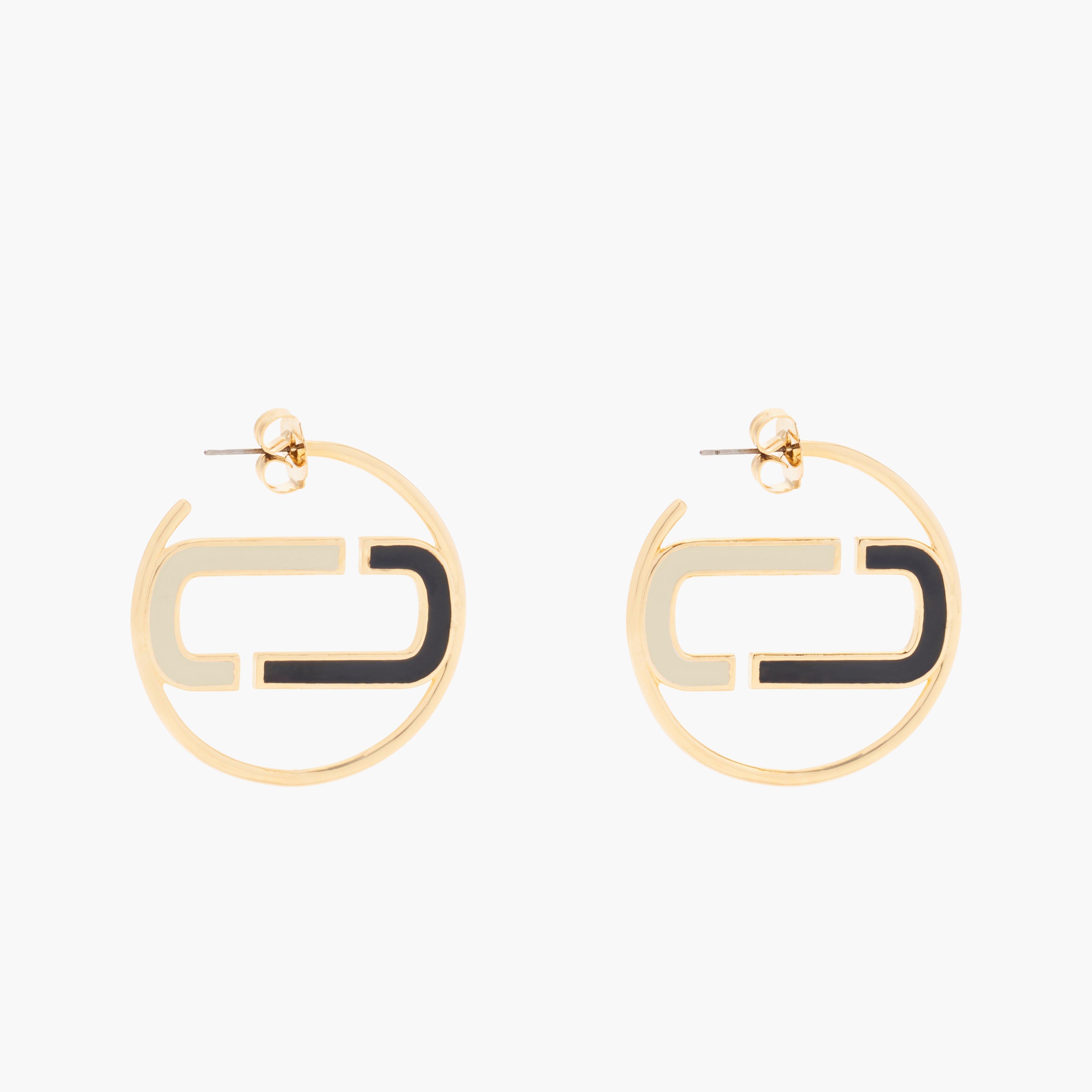 THE J MARC COLORBLOCK HOOPS - 3