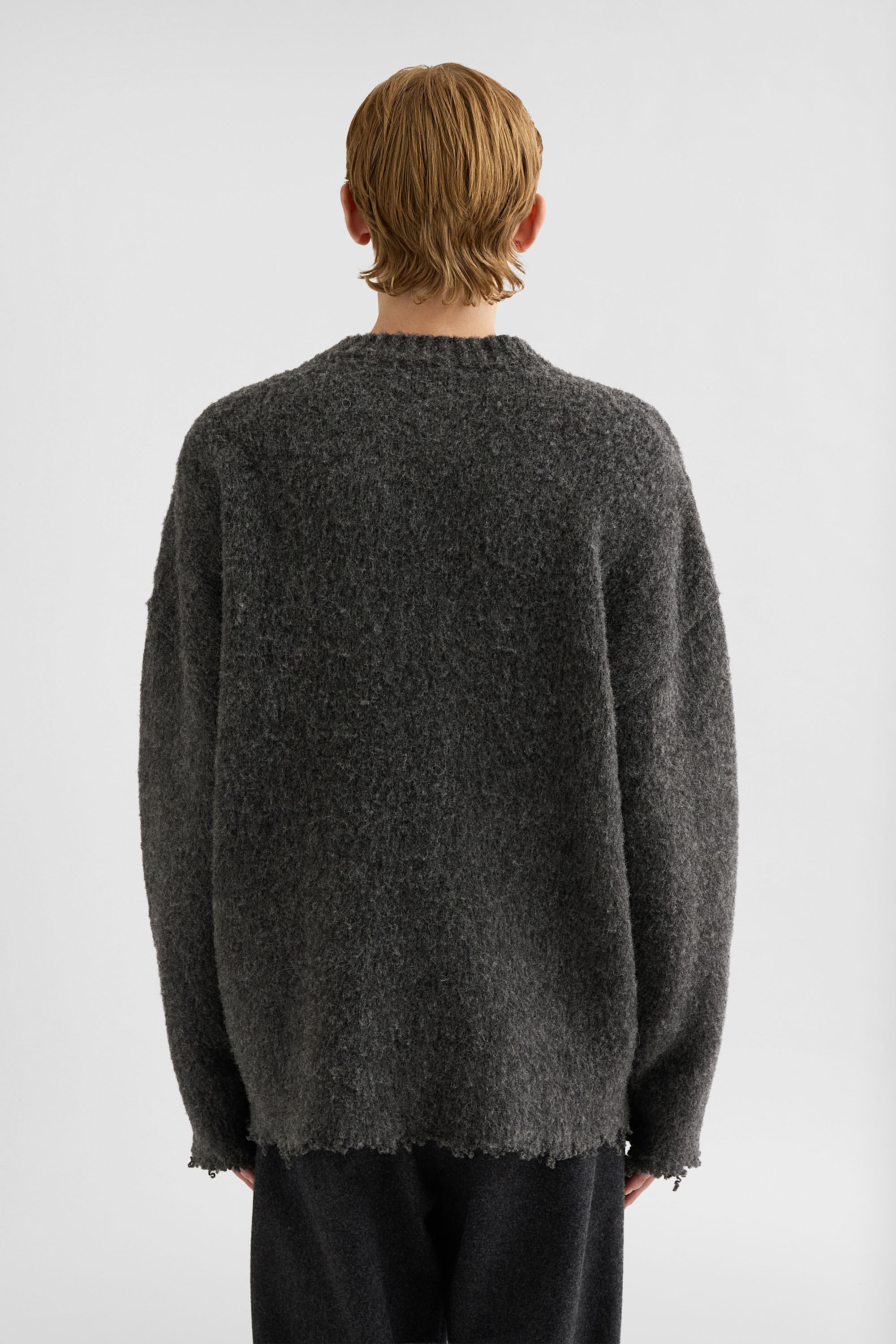 Wool Crew-Neck Sweater - 2