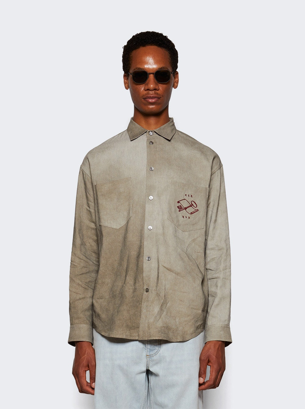 Artist Buttondown Grey - 2