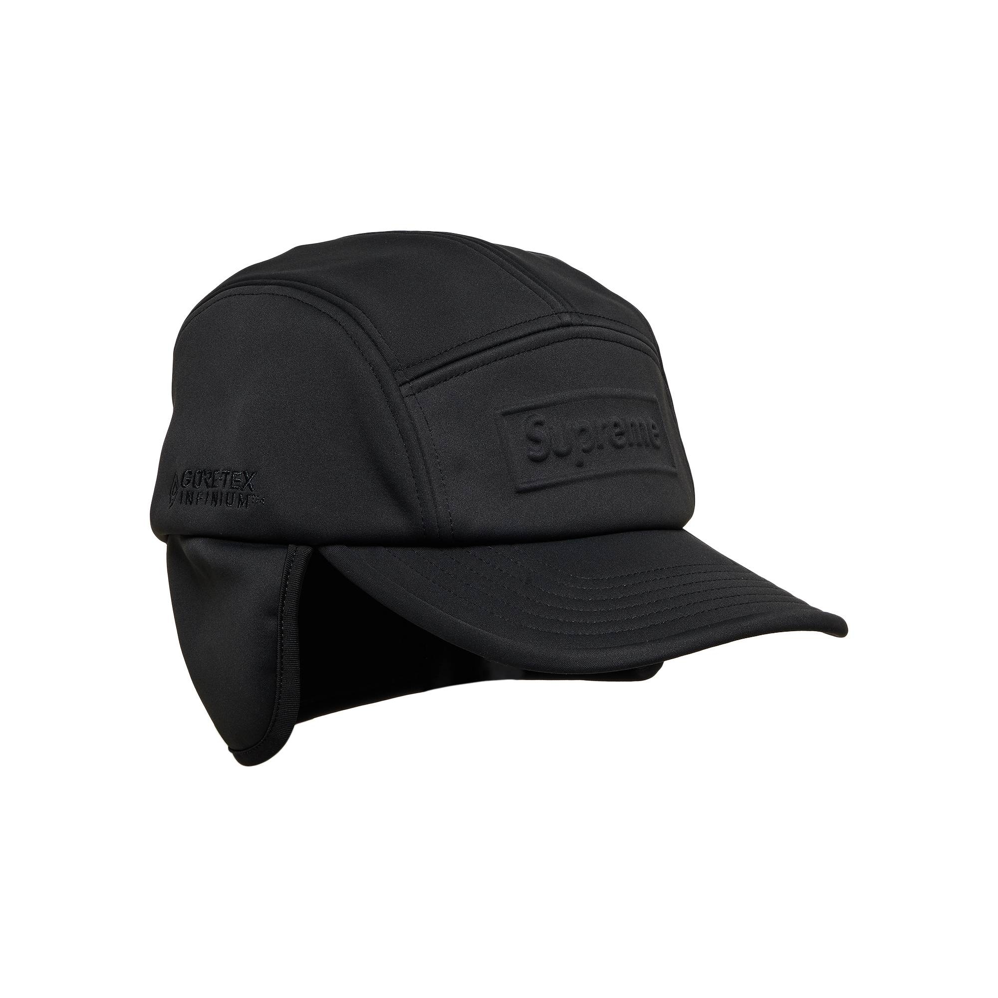 Supreme WINDSTOPPER Earflap Camp Cap 'Black' - 2