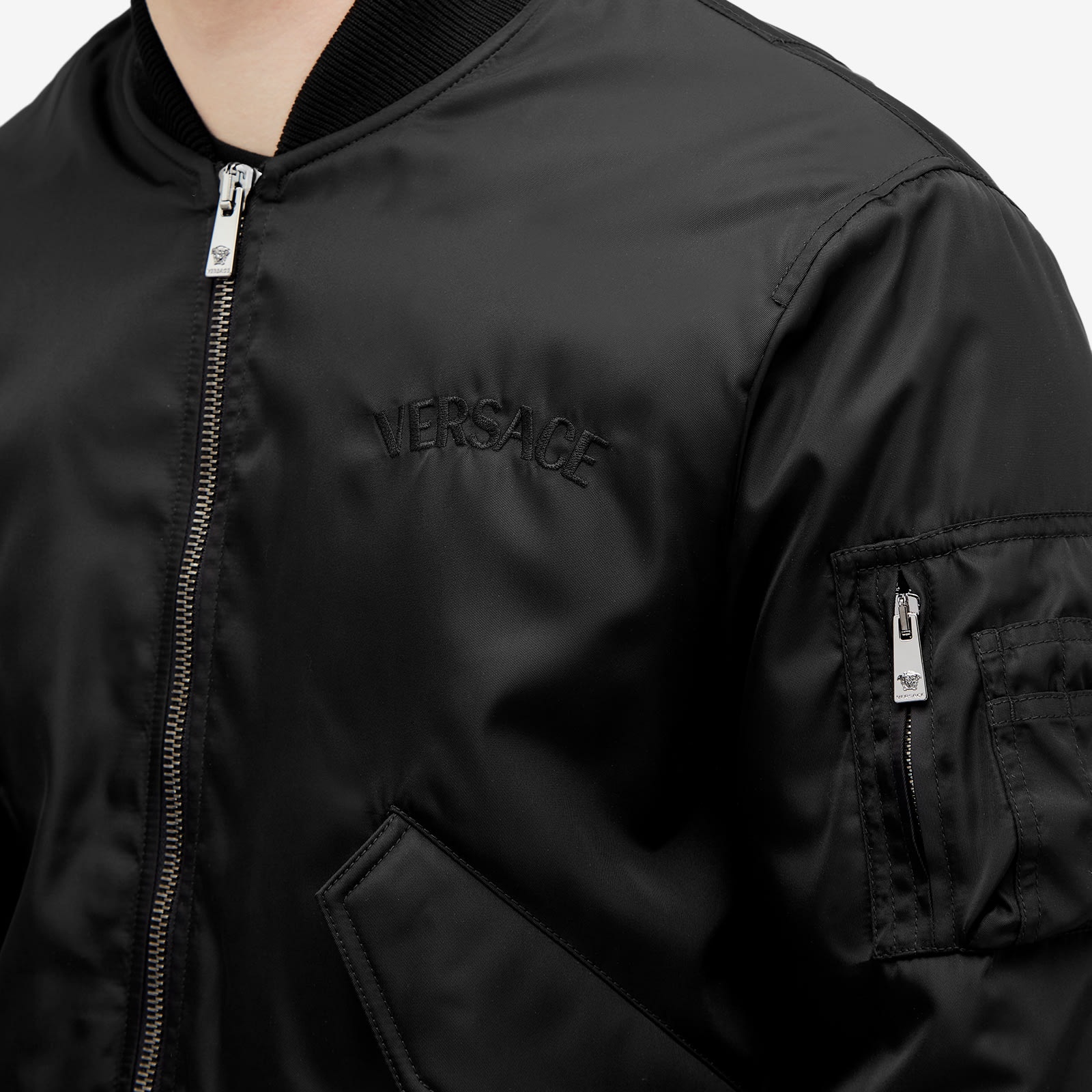 Versace Milano Stamp Bomber Jacket - 5