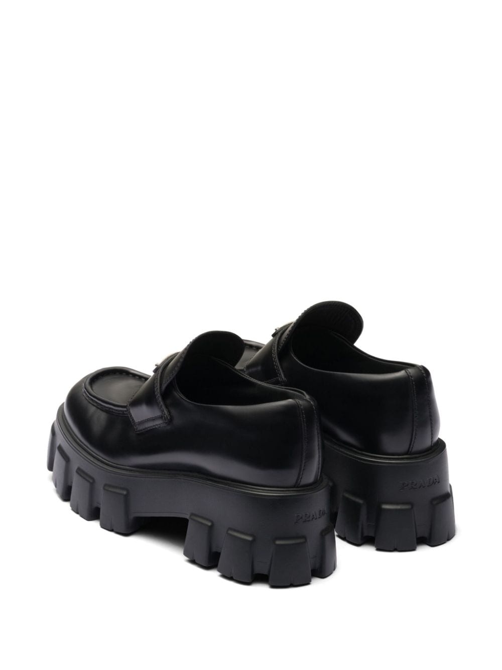 Monolith 55mm leather loafers - 3