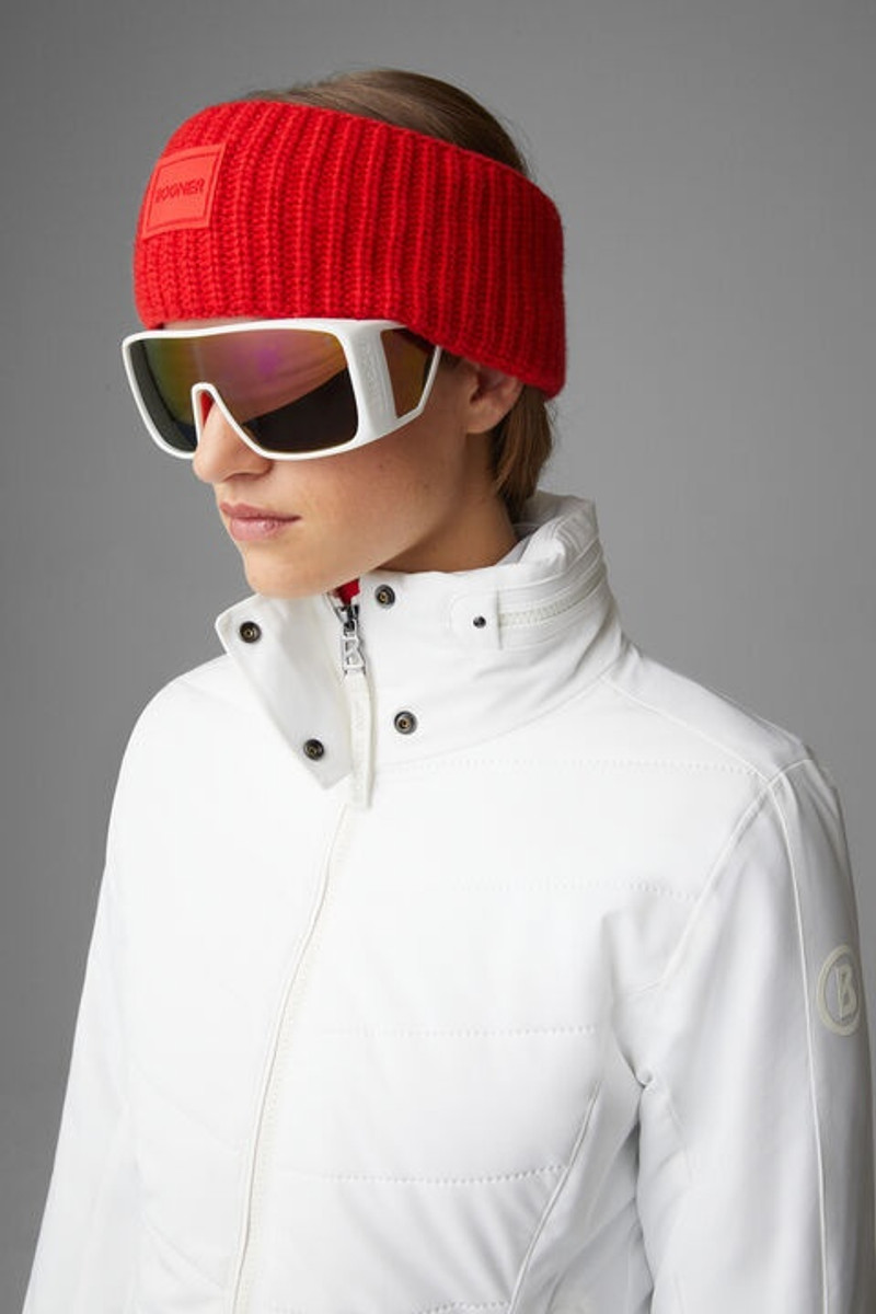 Macy ski jacket in White 5