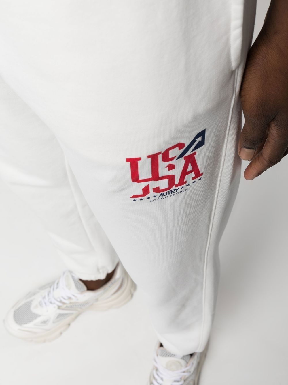 logo-print track pants - 5