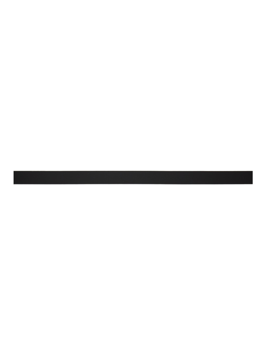 Black Small Line Orb Buckle Belt - 2