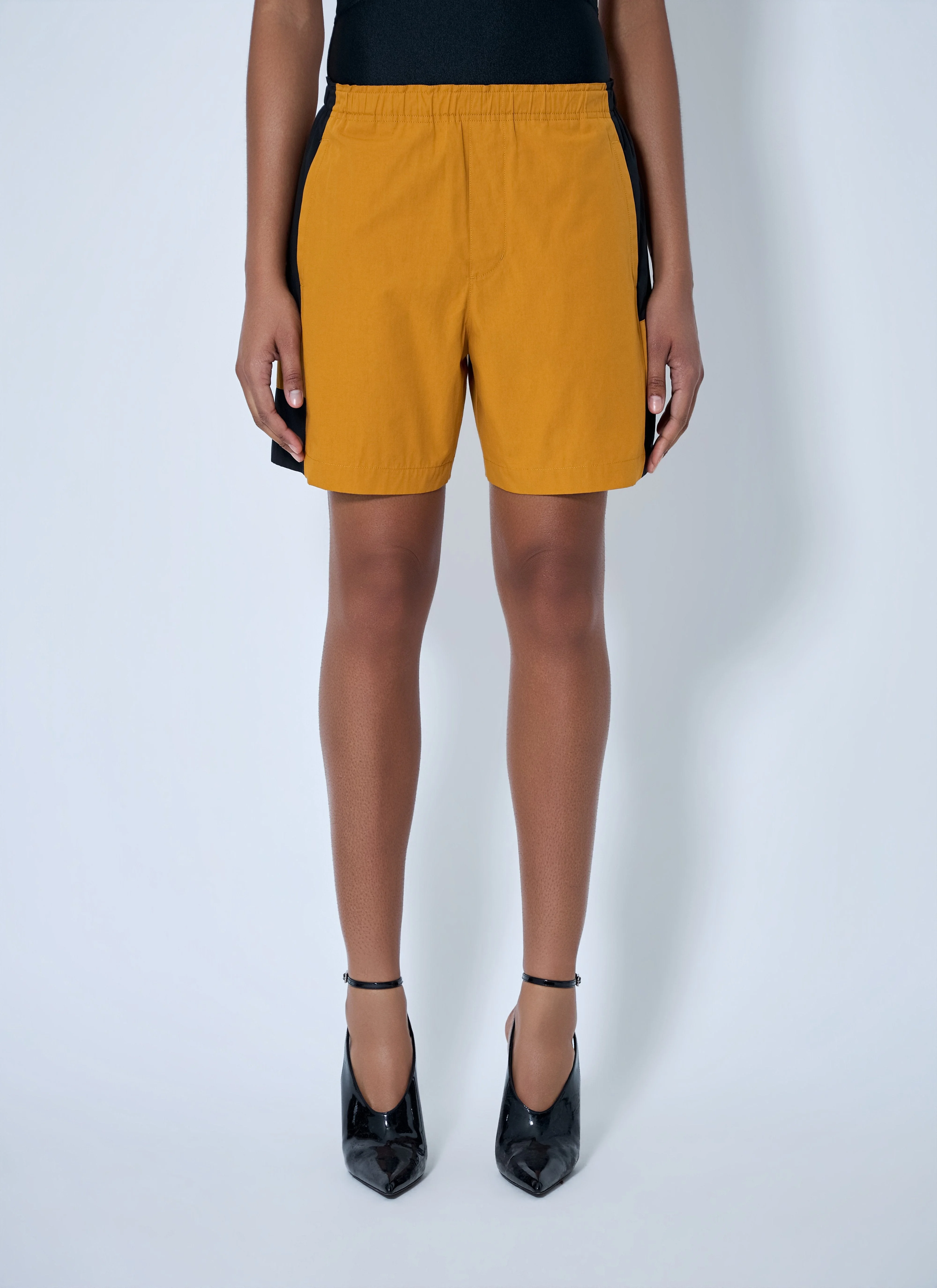 Saint Laurent Women Elasticated Waist Shorts - 1