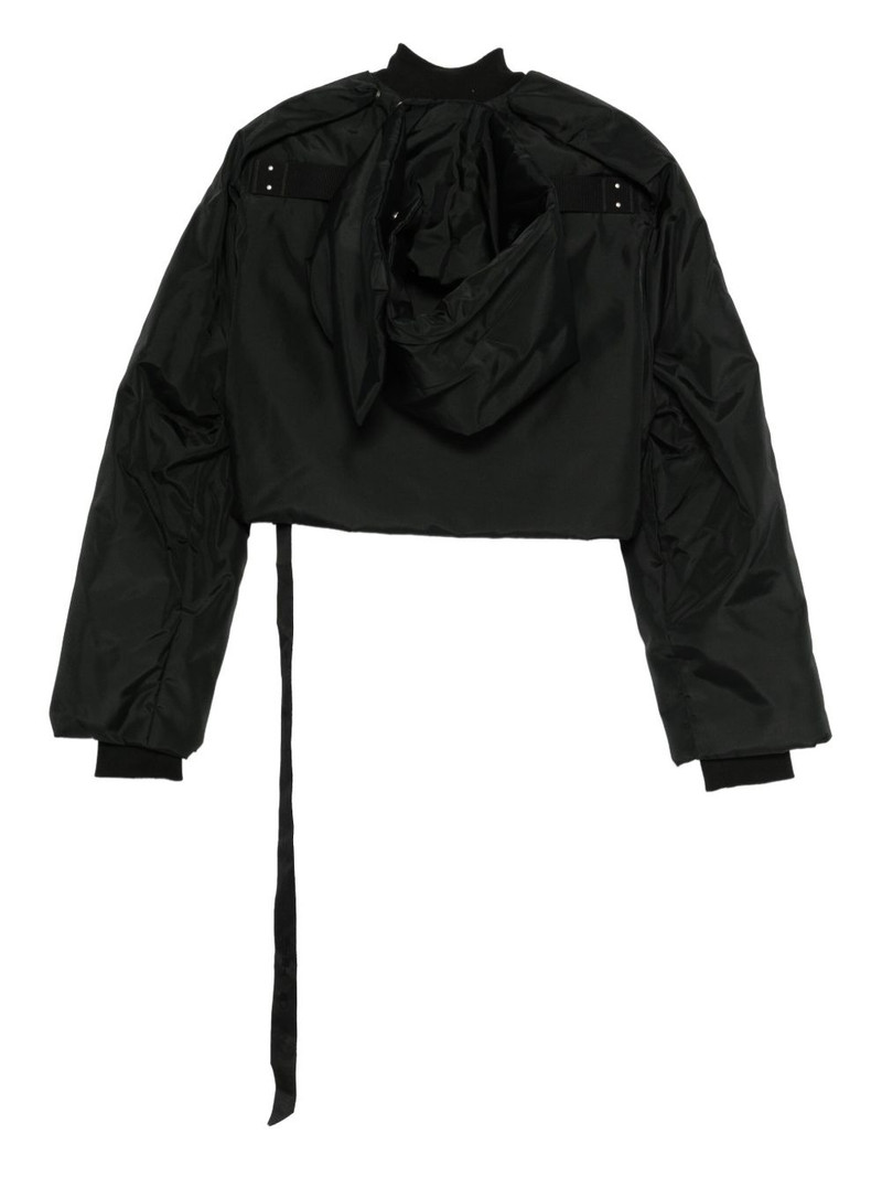 Rick Owens DRKSHDW cropped bomber jacket outlook