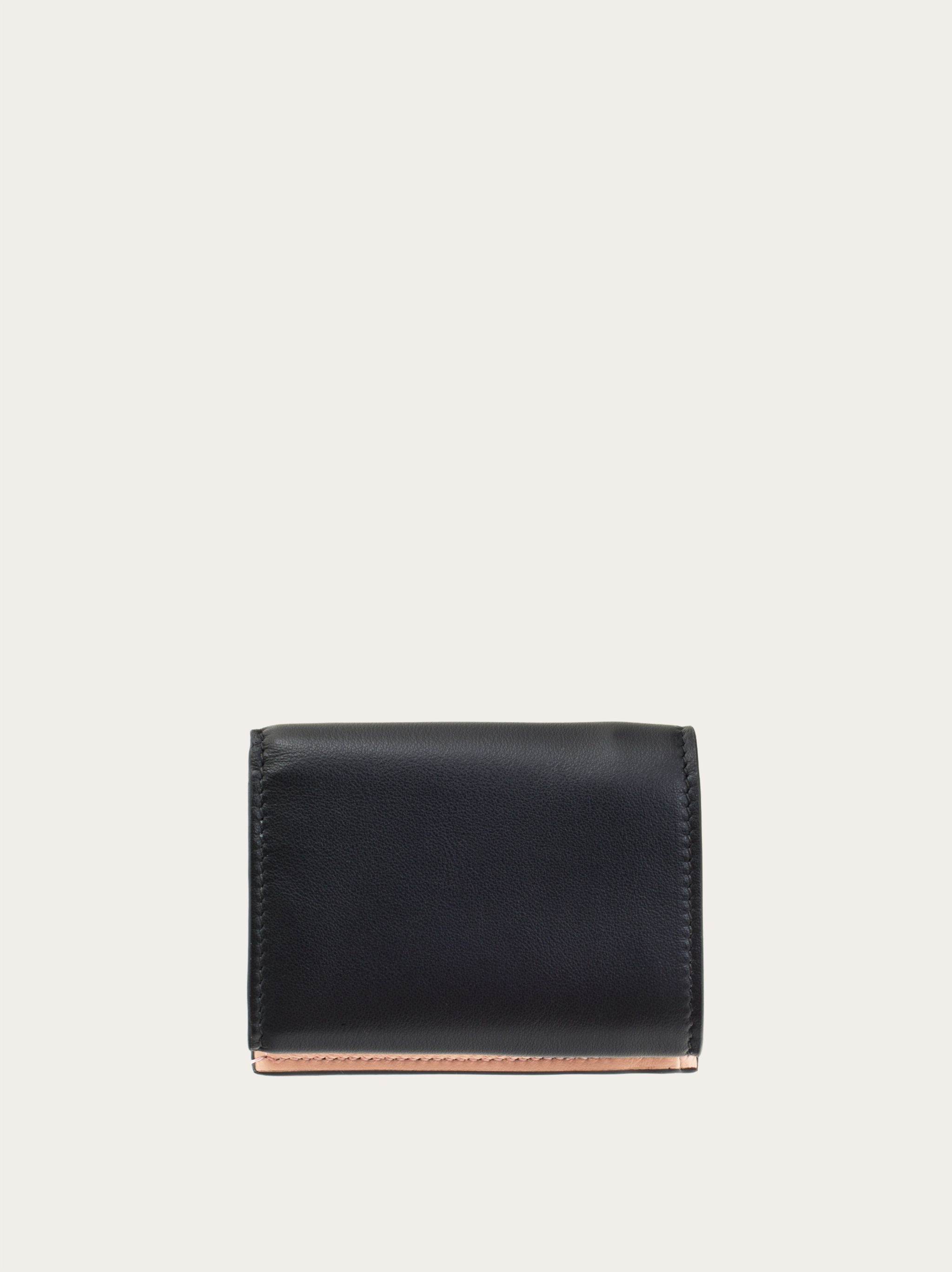 Two-tone Hug wallet with strap - 3