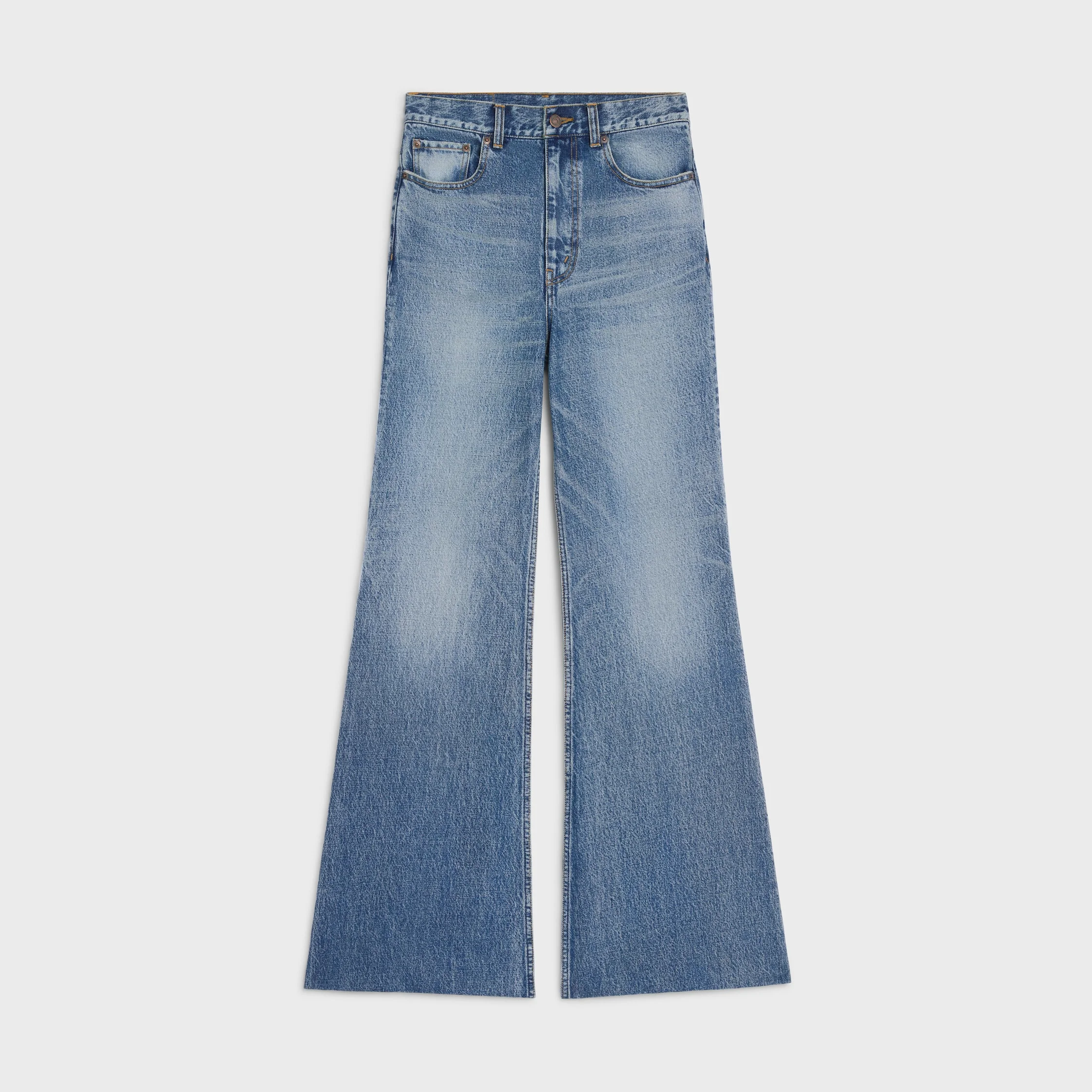 flare jeans 001 in denim - 1