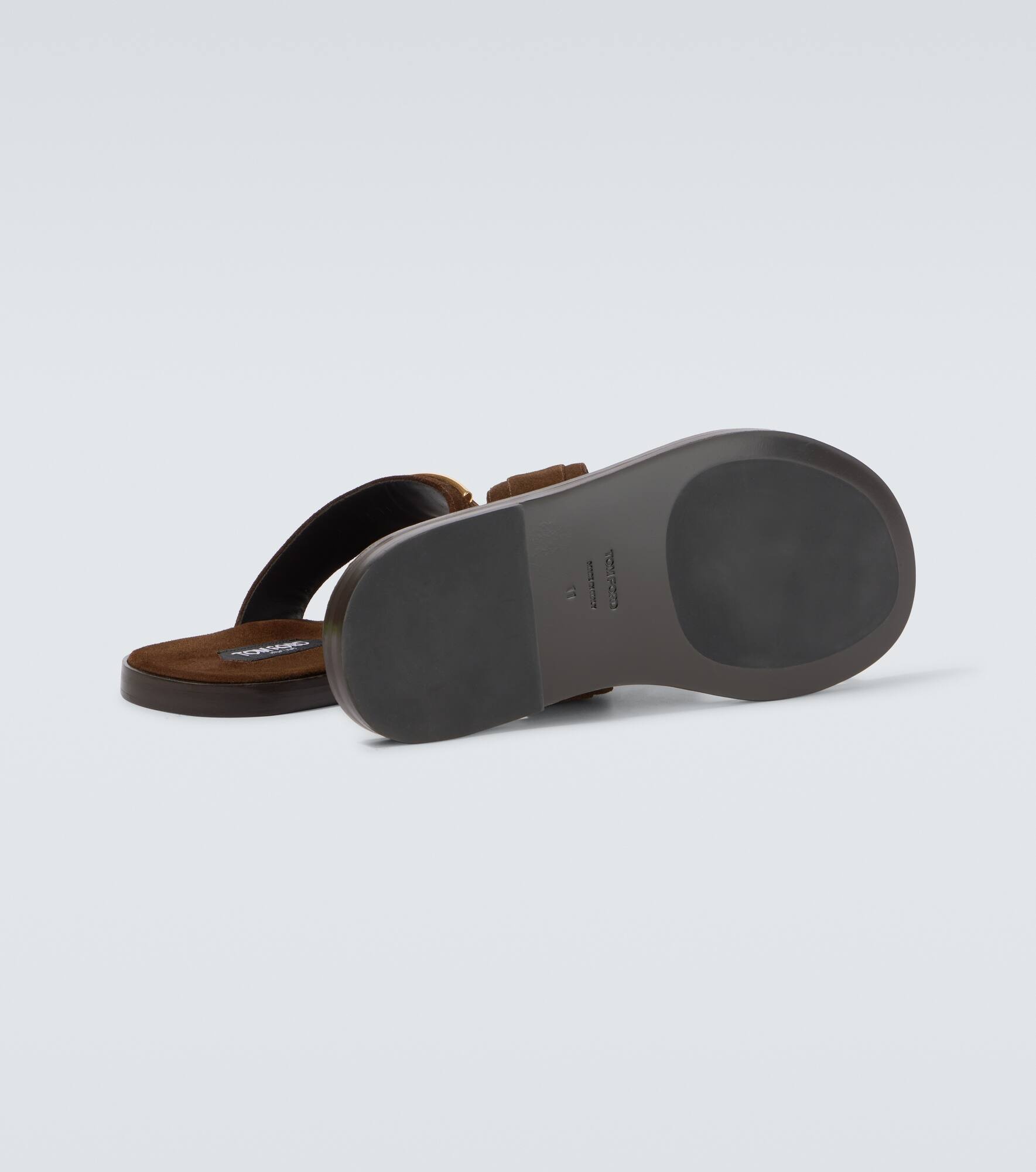 Brighton TF suede thong sandals - 7