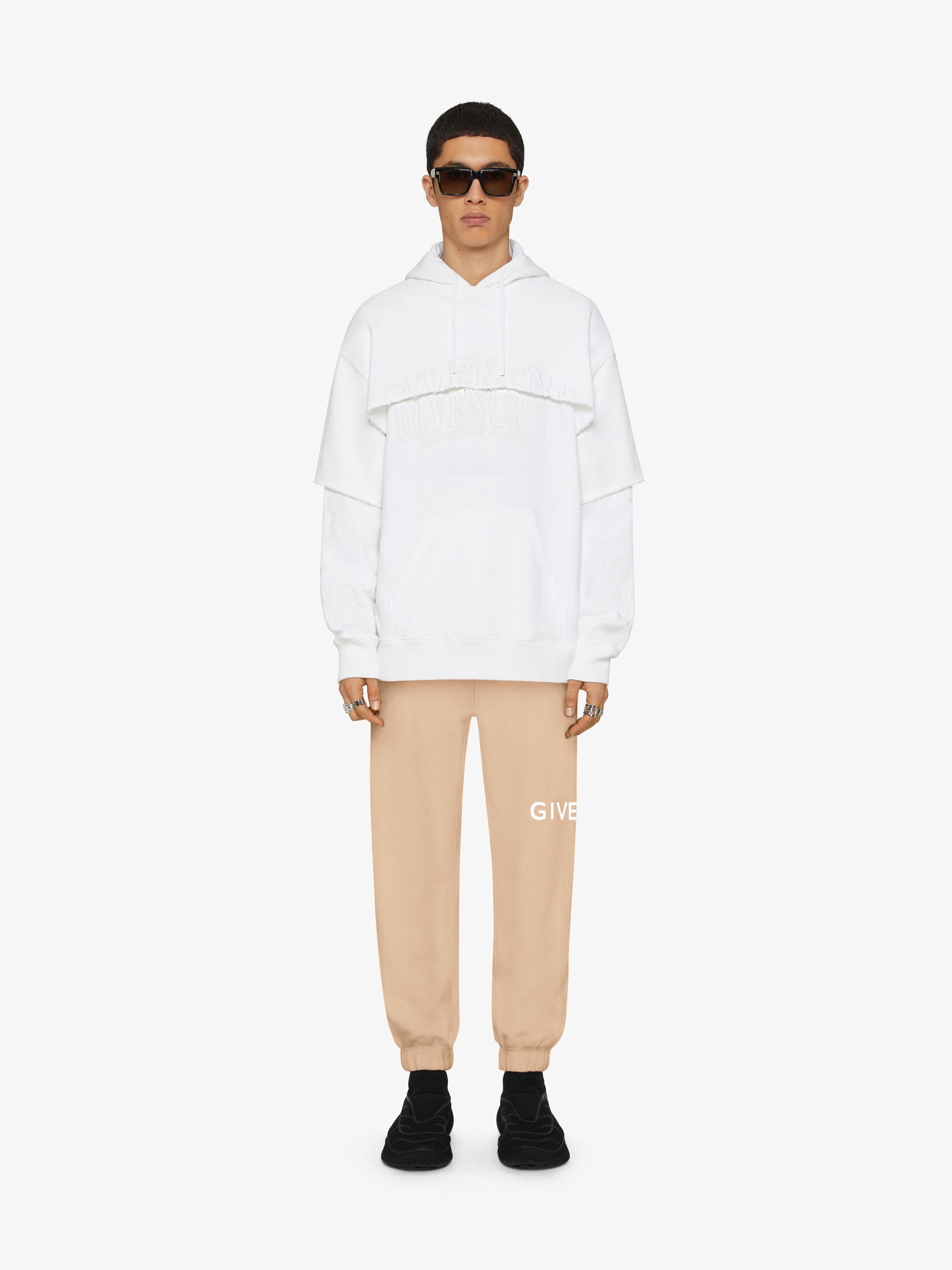 GIVENCHY ARCHETYPE SLIM FIT JOGGER PANTS IN FLEECE - 2