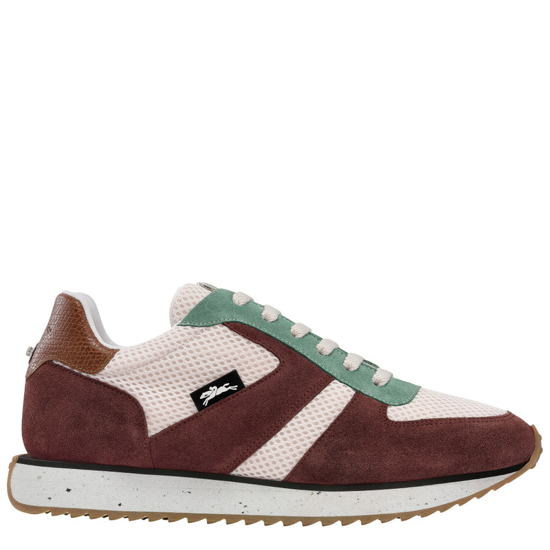 Le Pliage Green Sneakers Burgundy - Leather 1