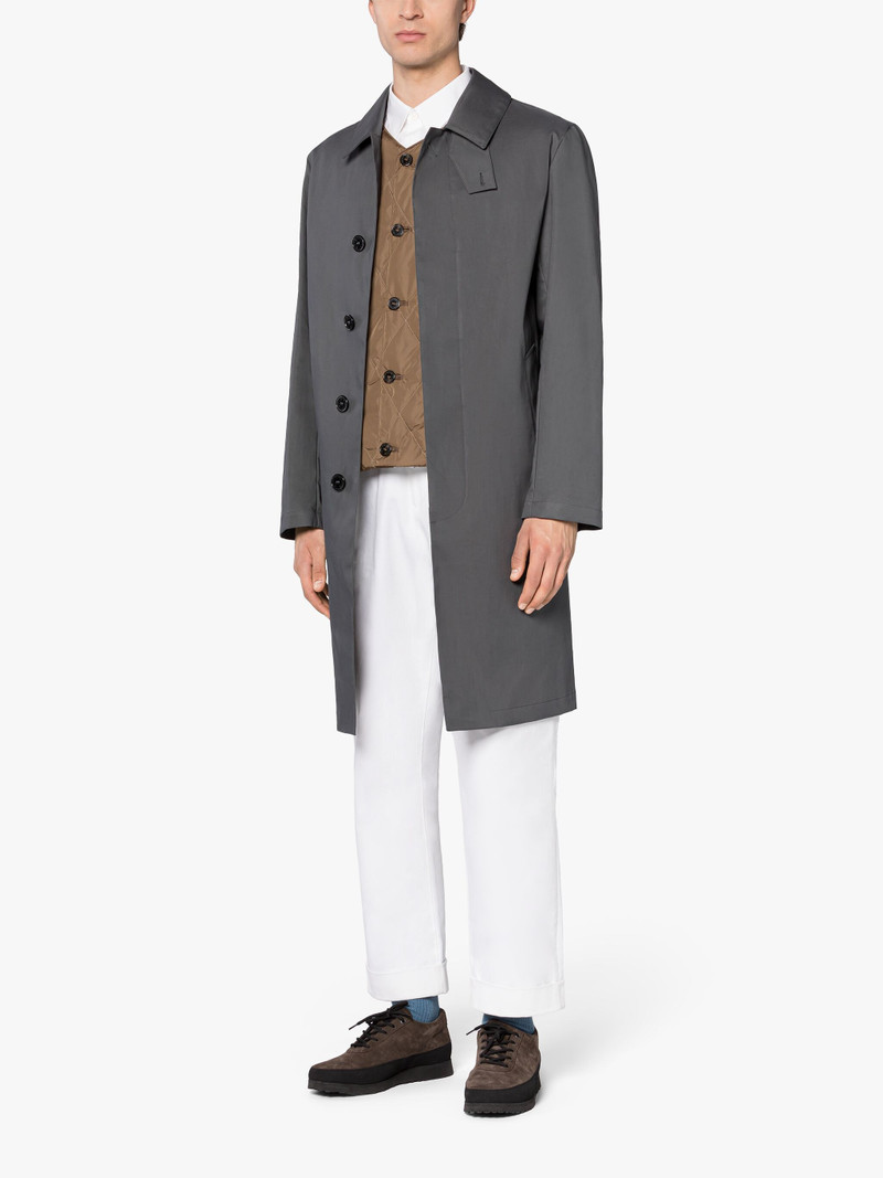 NEW HIG MOCHA NYLON QUILTED LINER VEST 4