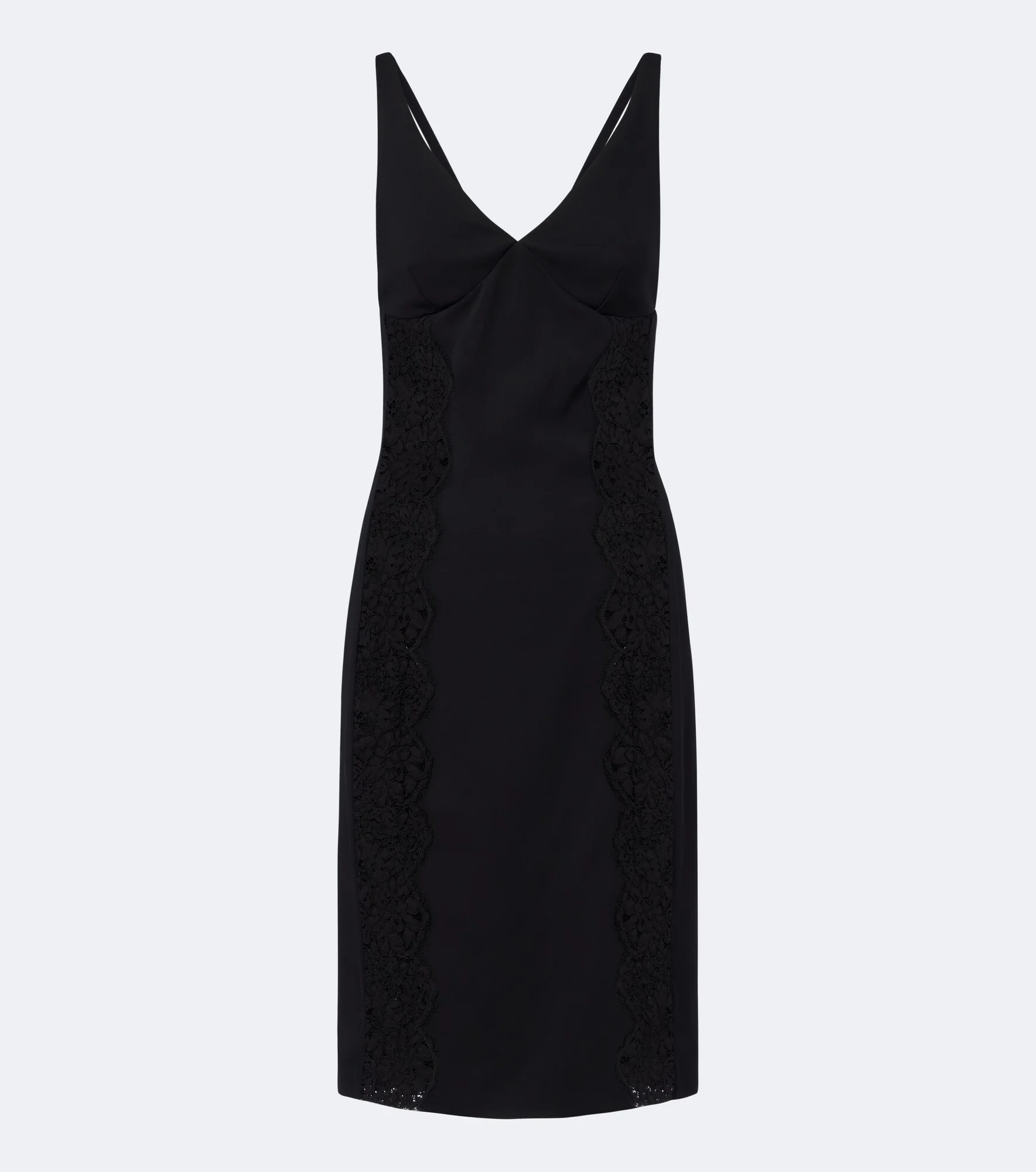 Lace-trimmed minidress - 1