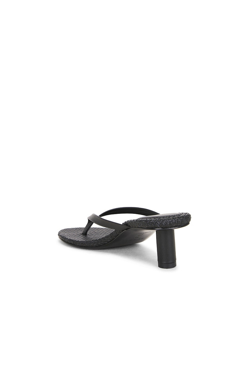 ST. AGNI Woven Thong Heeled Sandal outlook