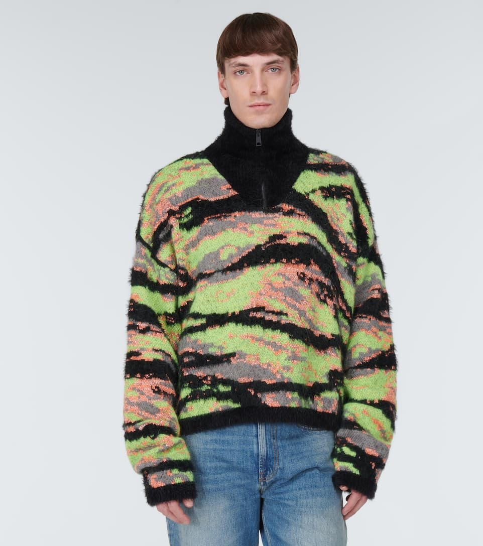 Tiger jacquard sweater - 3