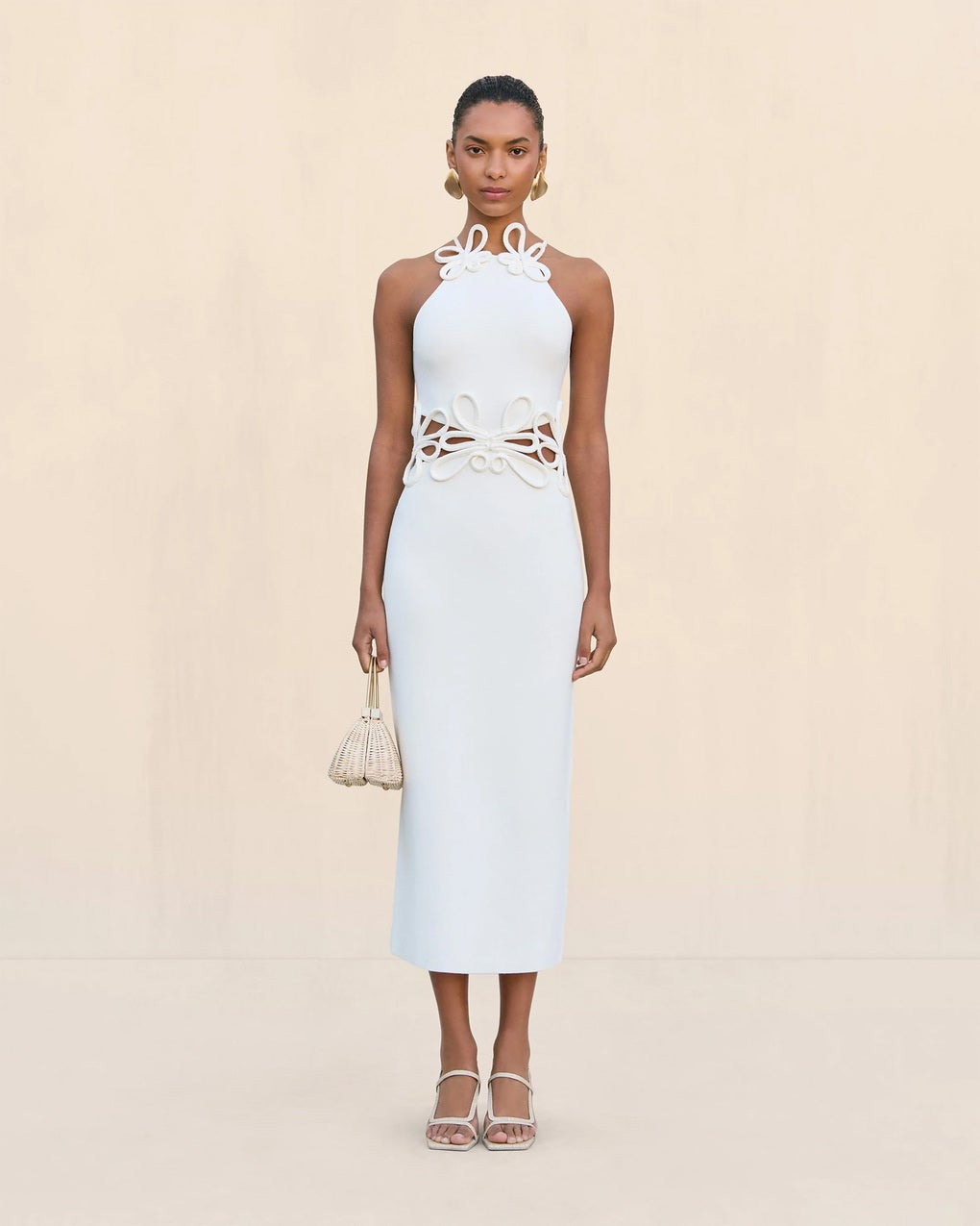 Dress Jena Knit Offwhite - 2