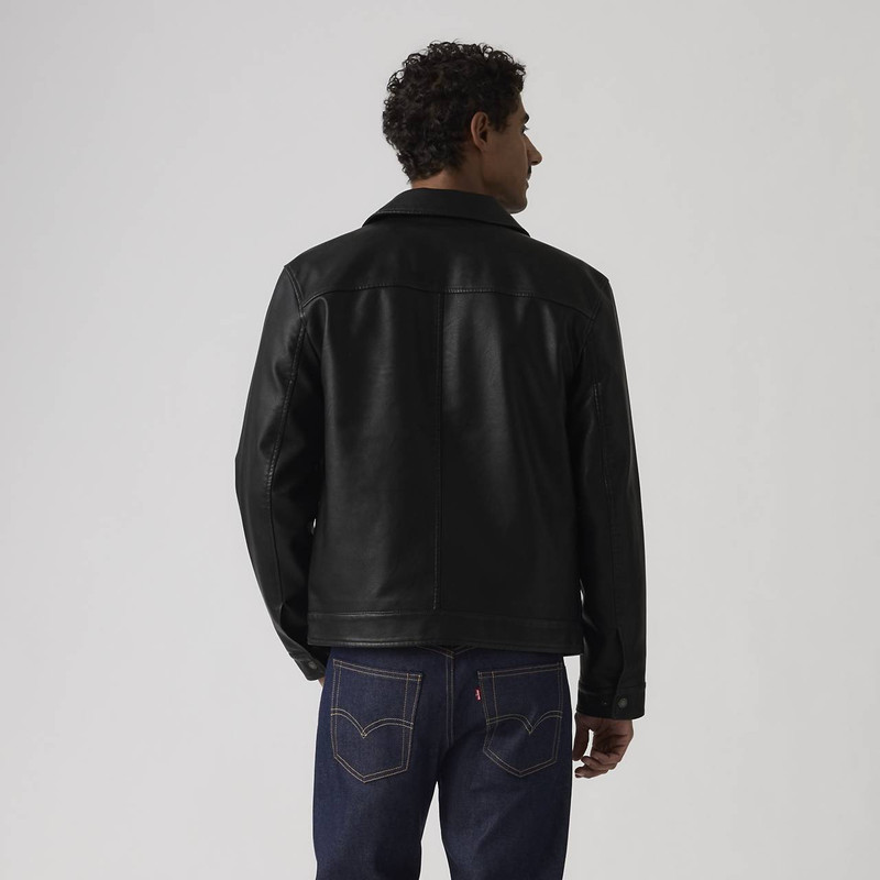 FAUX LEATHER JACKET 4
