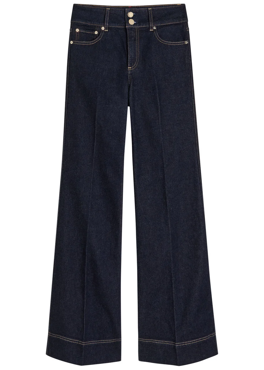 Alice + Olivia Perfect Wide-leg Jeans - 1
