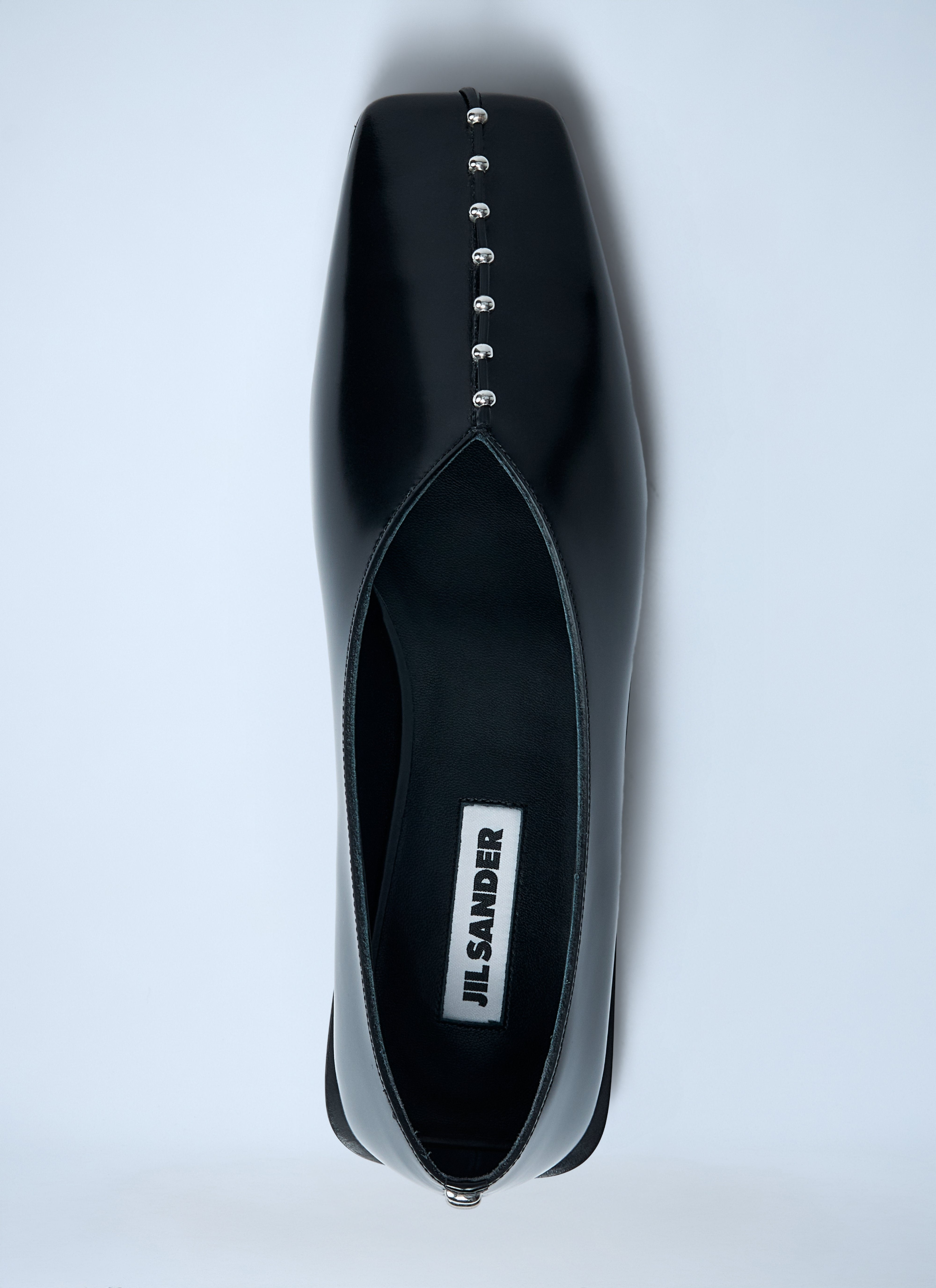 Jil Sander Women Leather Ballerina Flats - 6