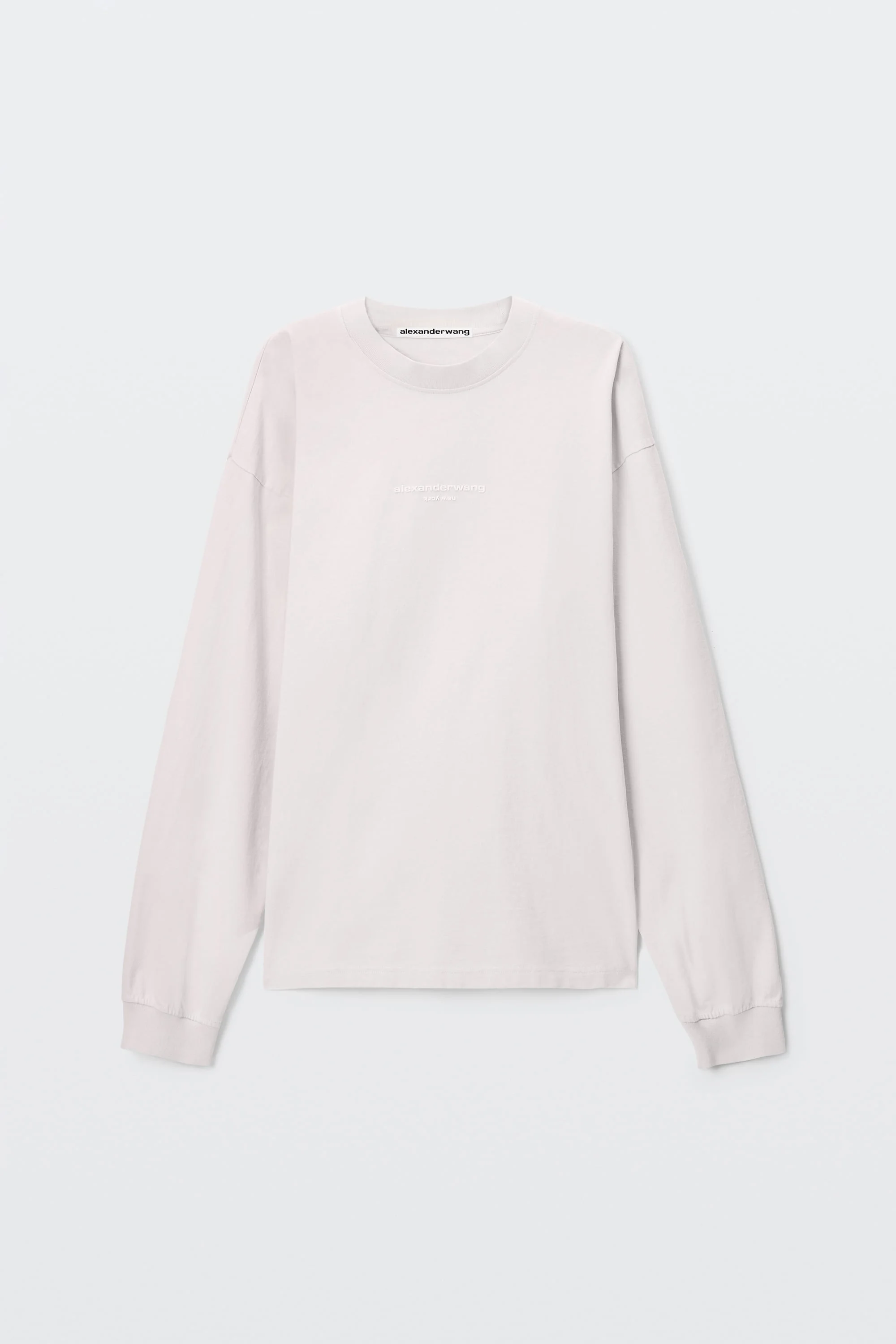 LOGO PRINT LONG SLEEVE TEE - 1