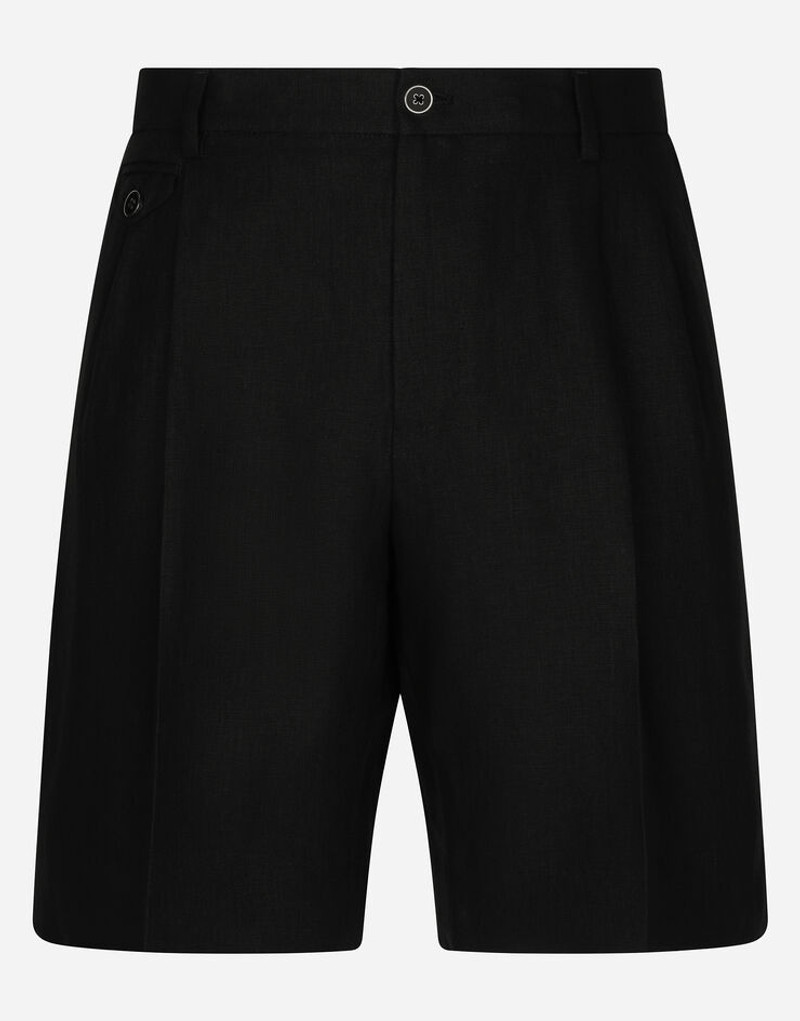 Linen shorts 1