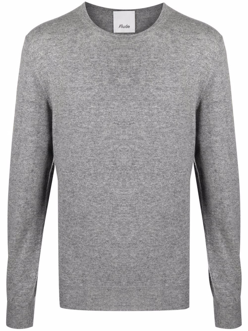 fine-knit cashmere jumper 1