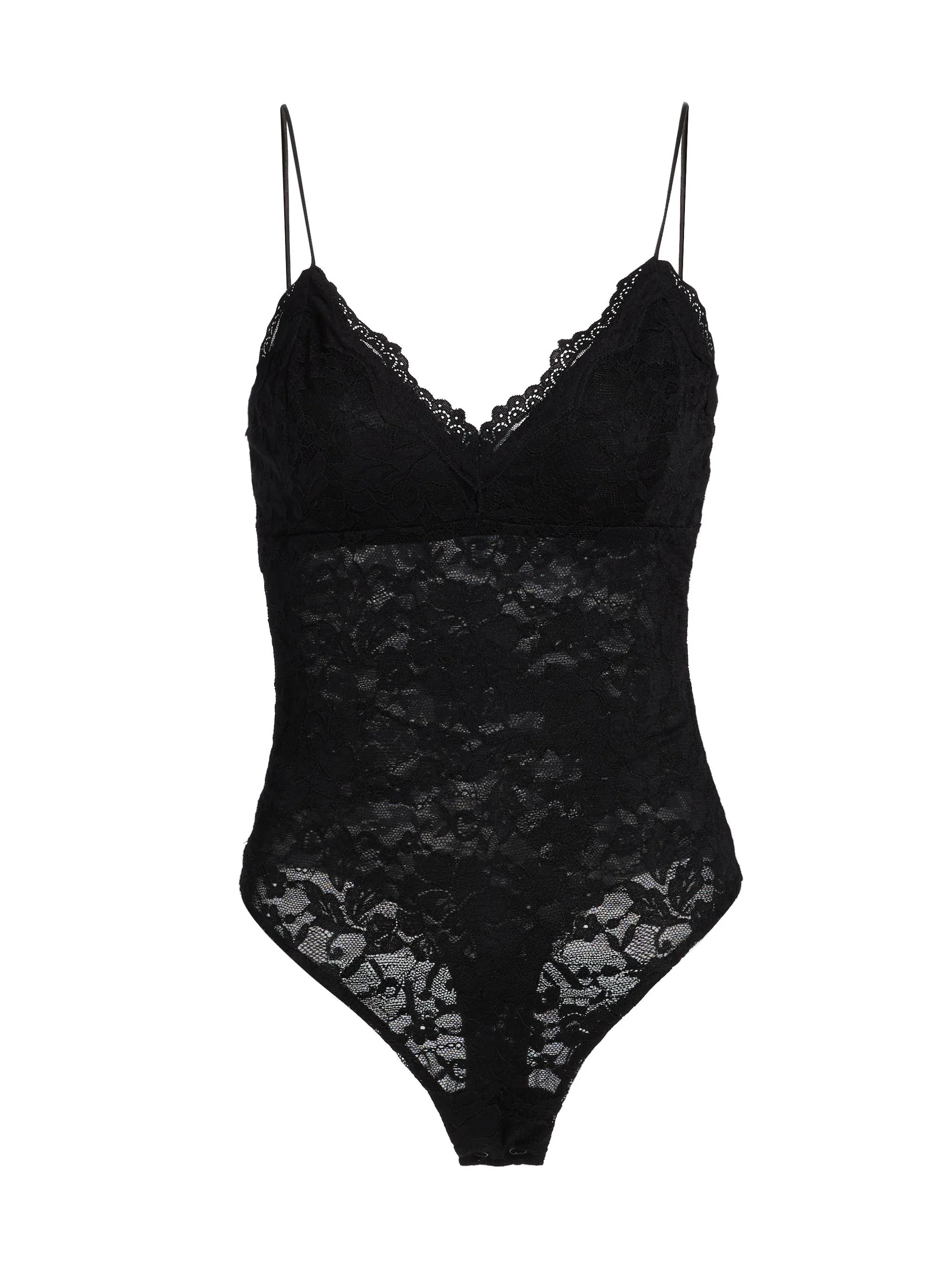 Women's Maddox Lace Bodysuit - Black - 1
