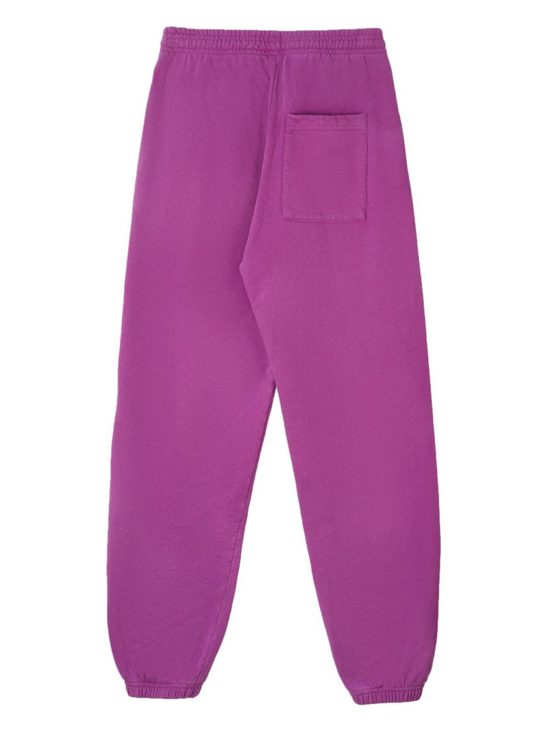 Sporty & Rich embroidered-logo cotton track pants outlook