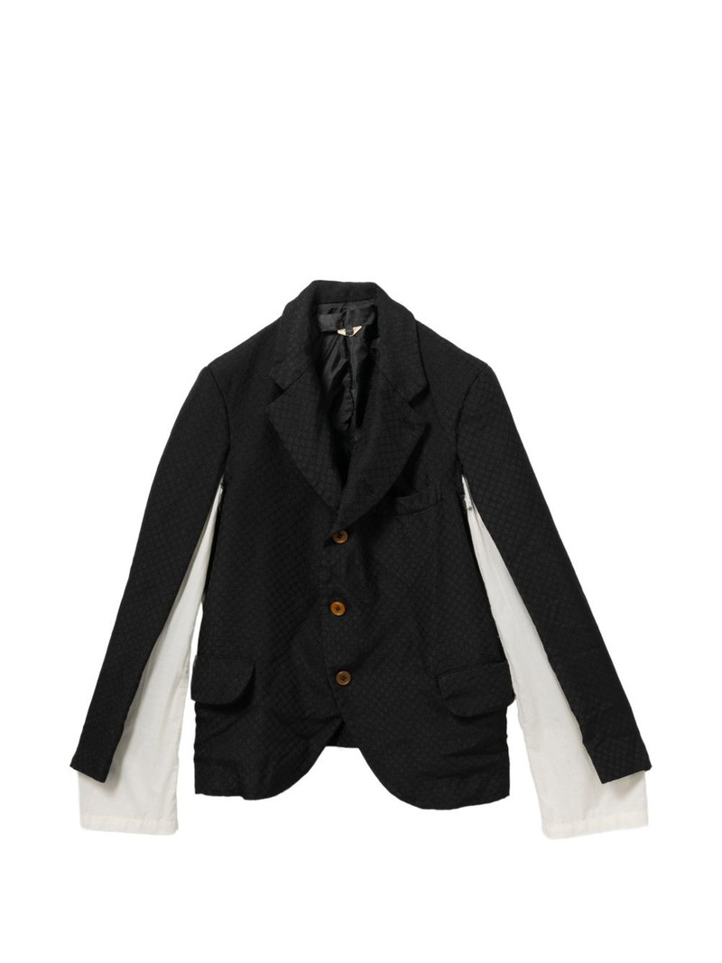 textured blazer 1