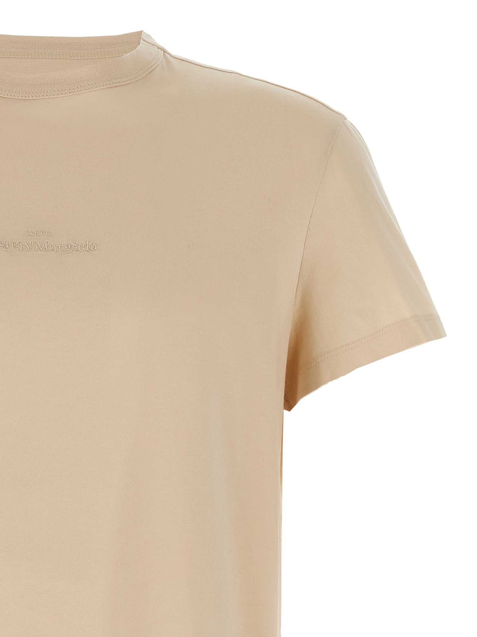 Maison Margiela Paris T-Shirt Beige - 3