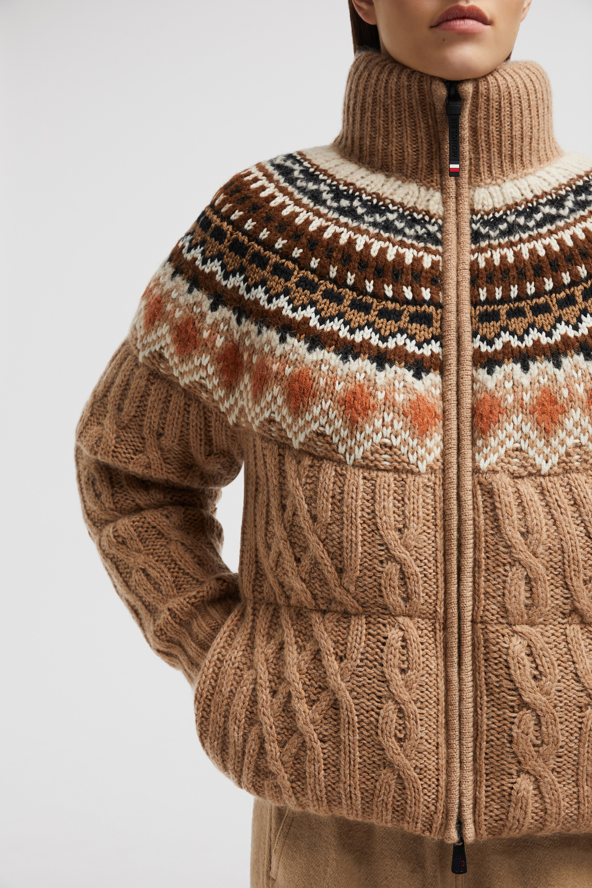 ♪特別価格♪Moncler Wool, Mohair & Alpaca ダウンジャケット Moncler Grenoble Wool, Mohair & Alpaca Short Down Jacket