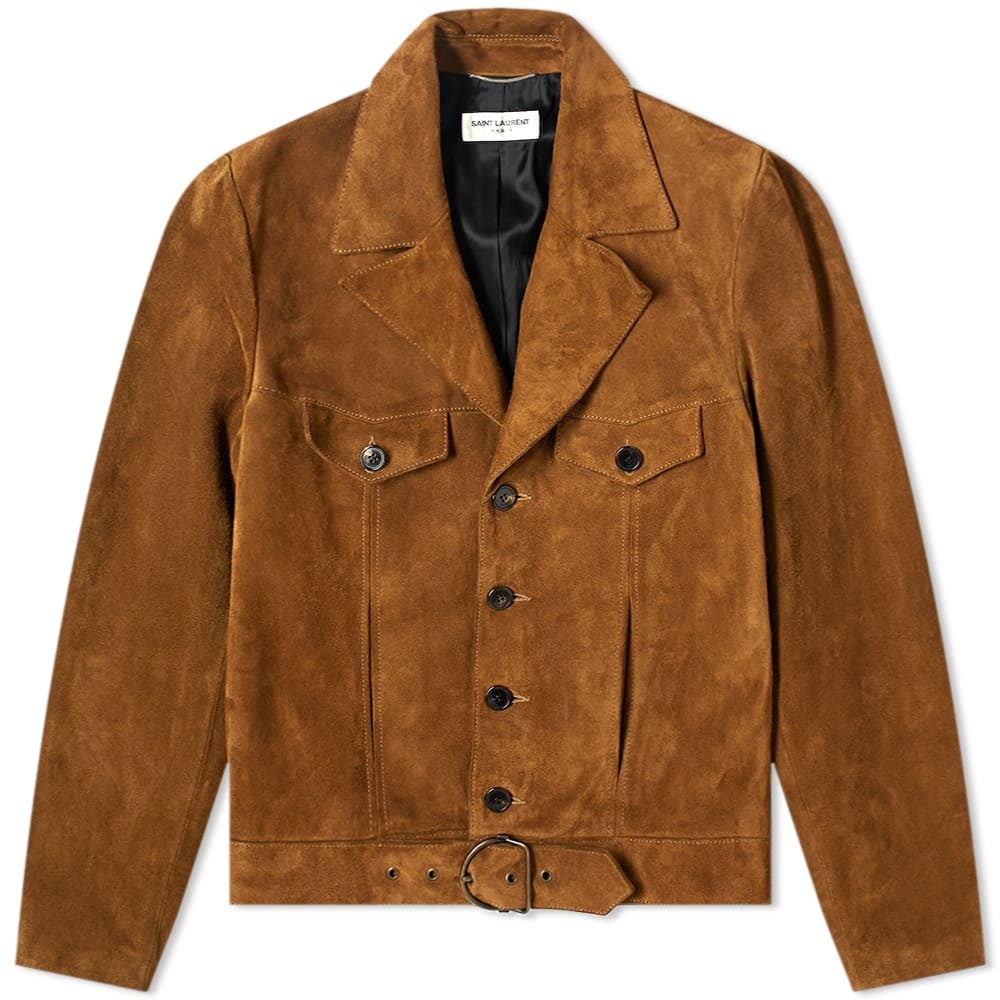 Saint Laurent Suede Jacket - 1