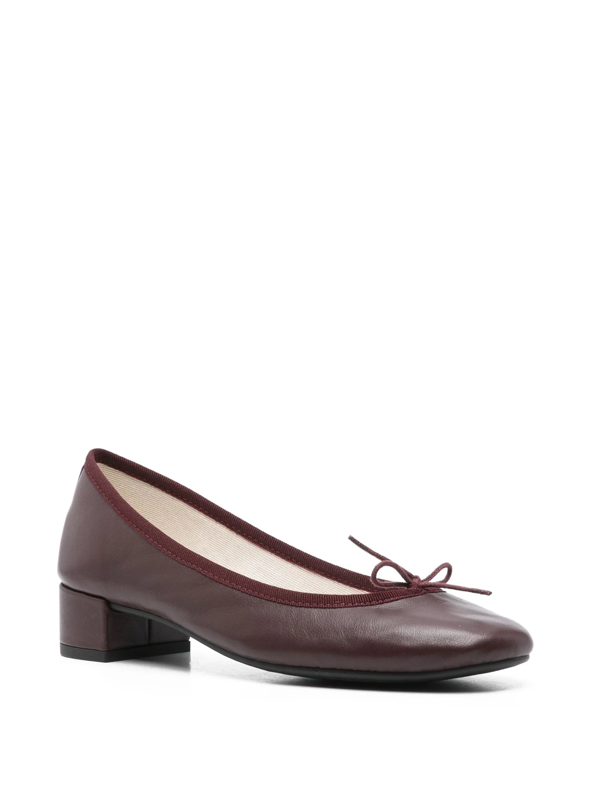 Repetto 30mm Camille Bow-detail Block-heel Pumps - 3